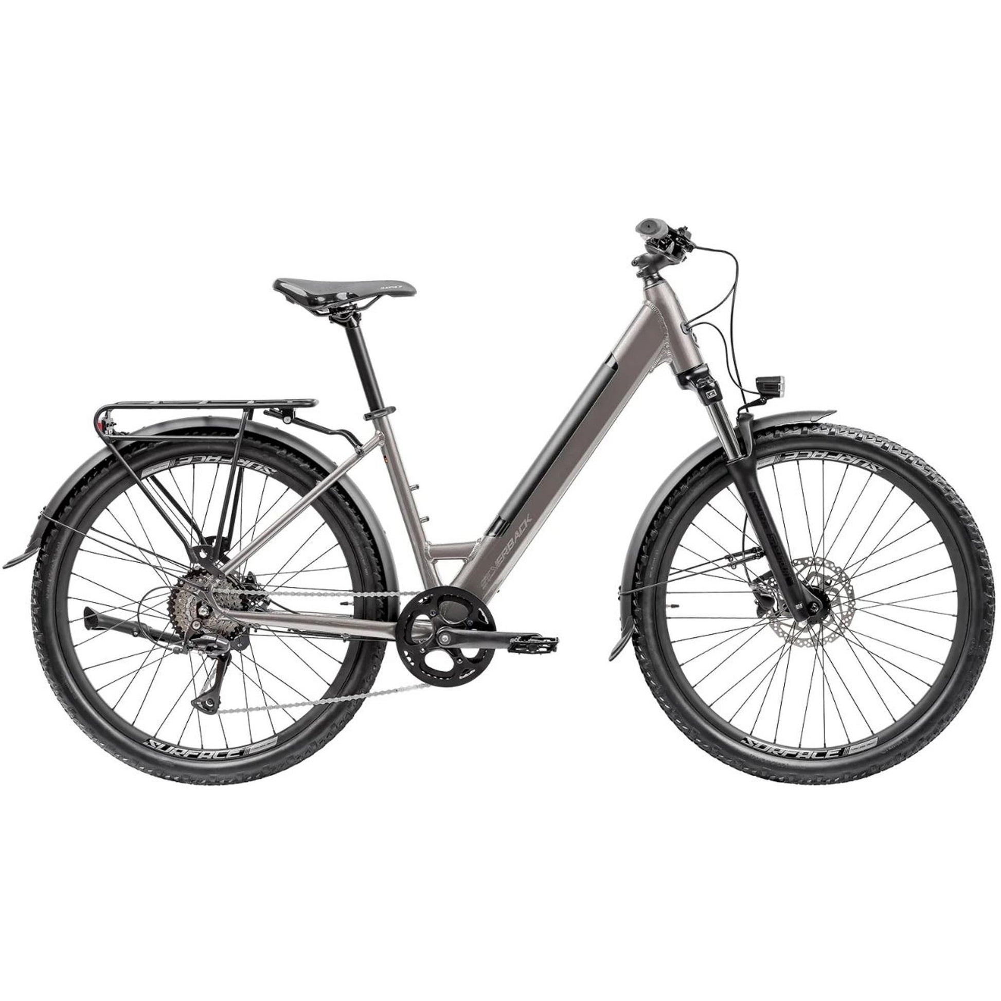 Silverback Selectro Step 50 C7 Electric Hybrid Bike Moondust Metallic