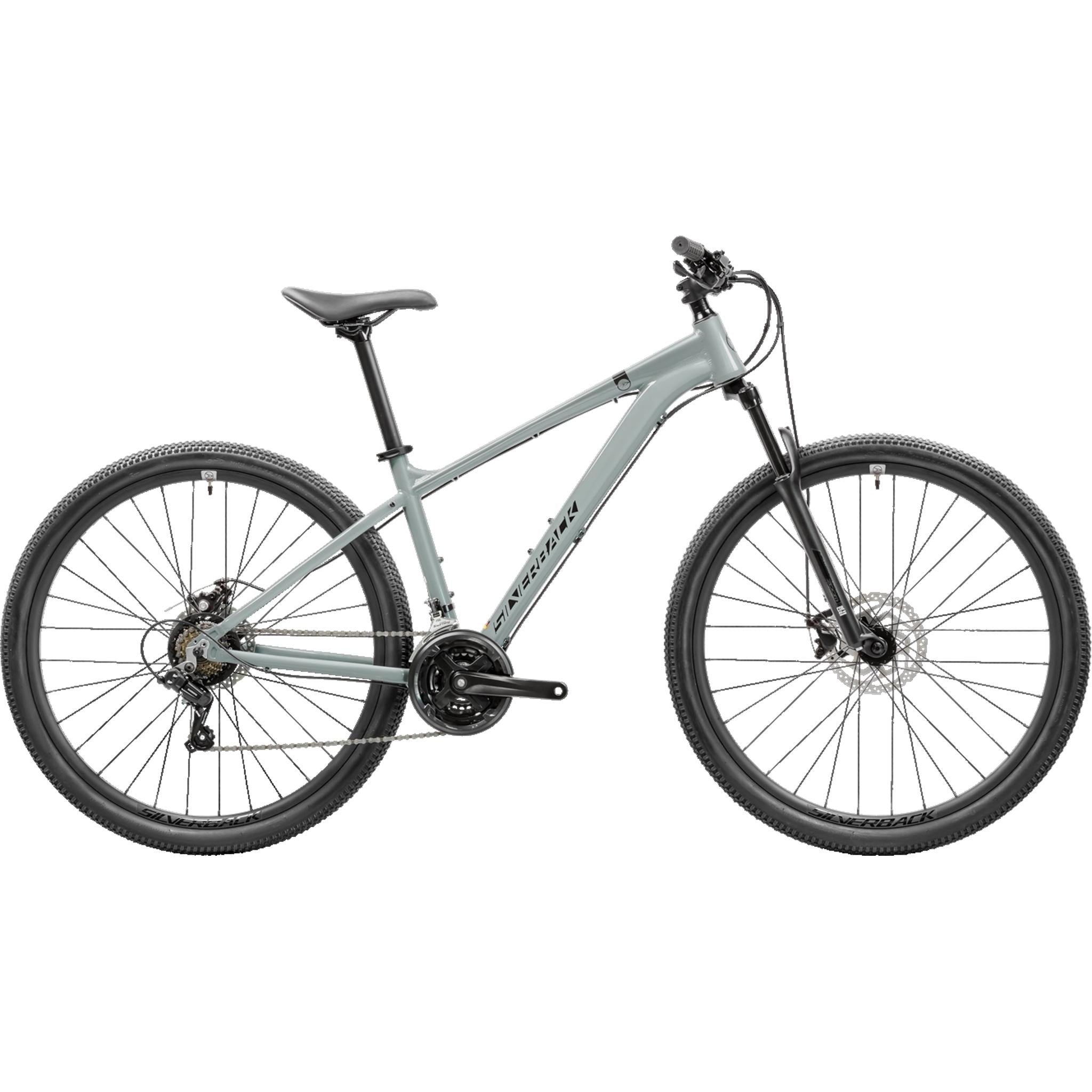 Silverback Series 7 MD Hardtail Mountain Bike Grey