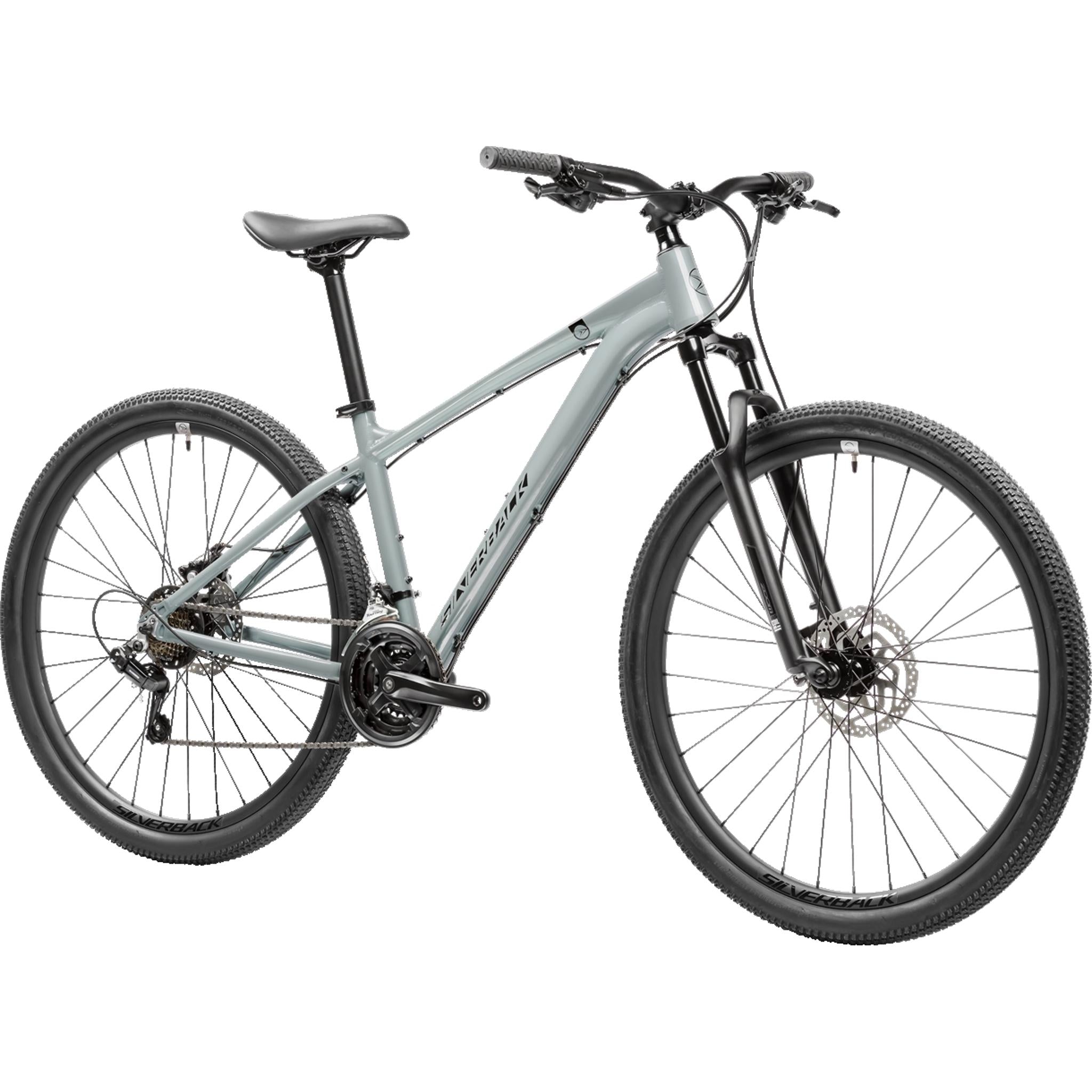 Silverback Series 7 MD Hardtail Mountain Bike Grey