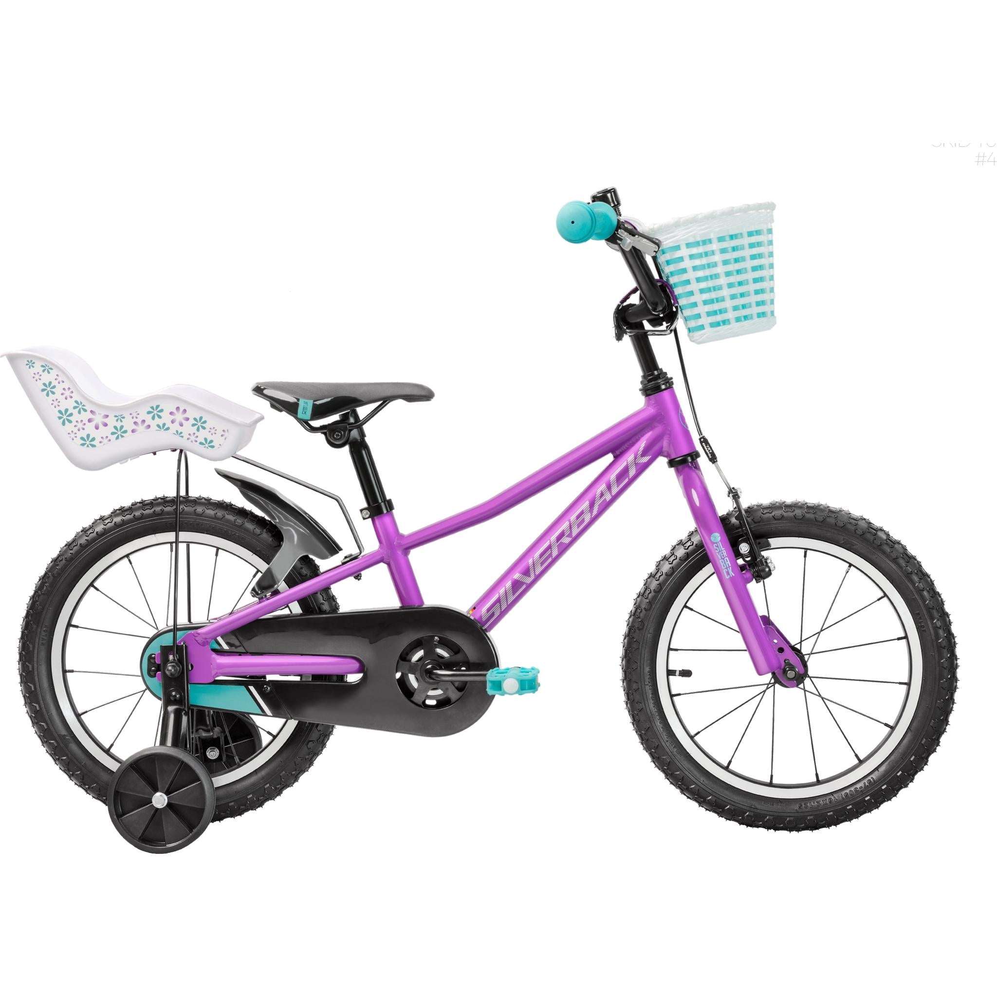 Silverback Skid 16" Kids Bike Grape Purple