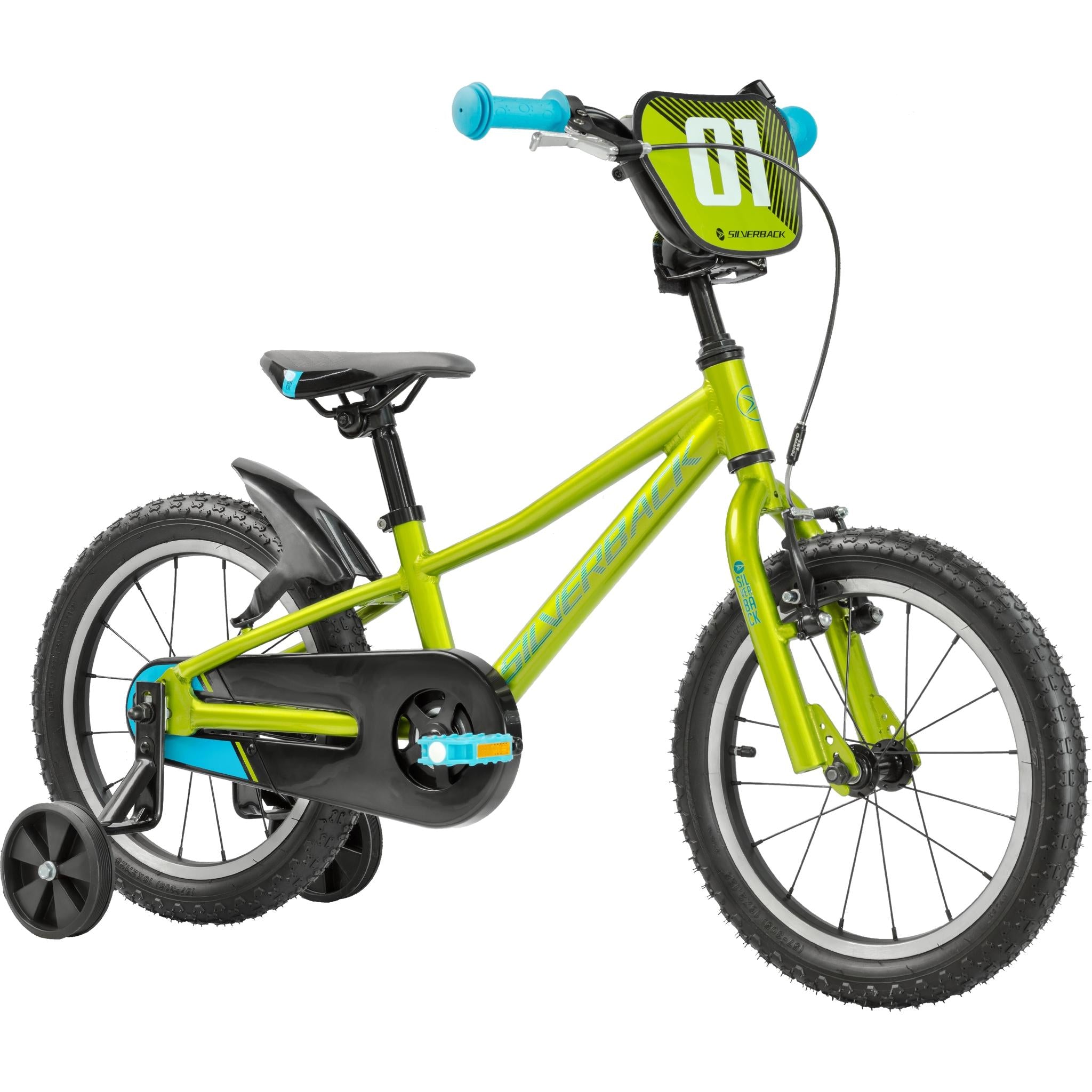 Silverback Skid 16" Kids Bike Lemonade Lime