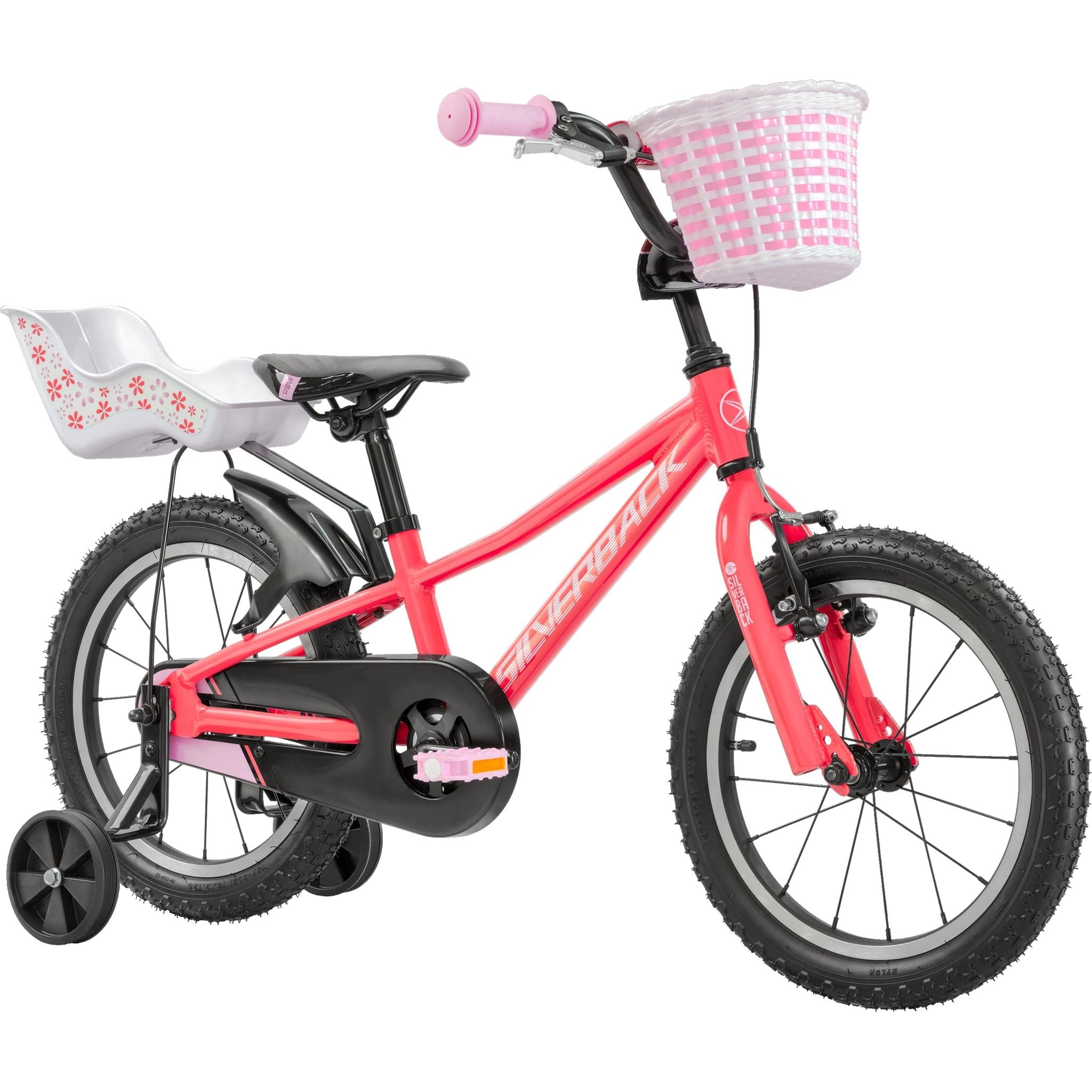 Silverback Skid 16" Kids Bike Rasberry Pink