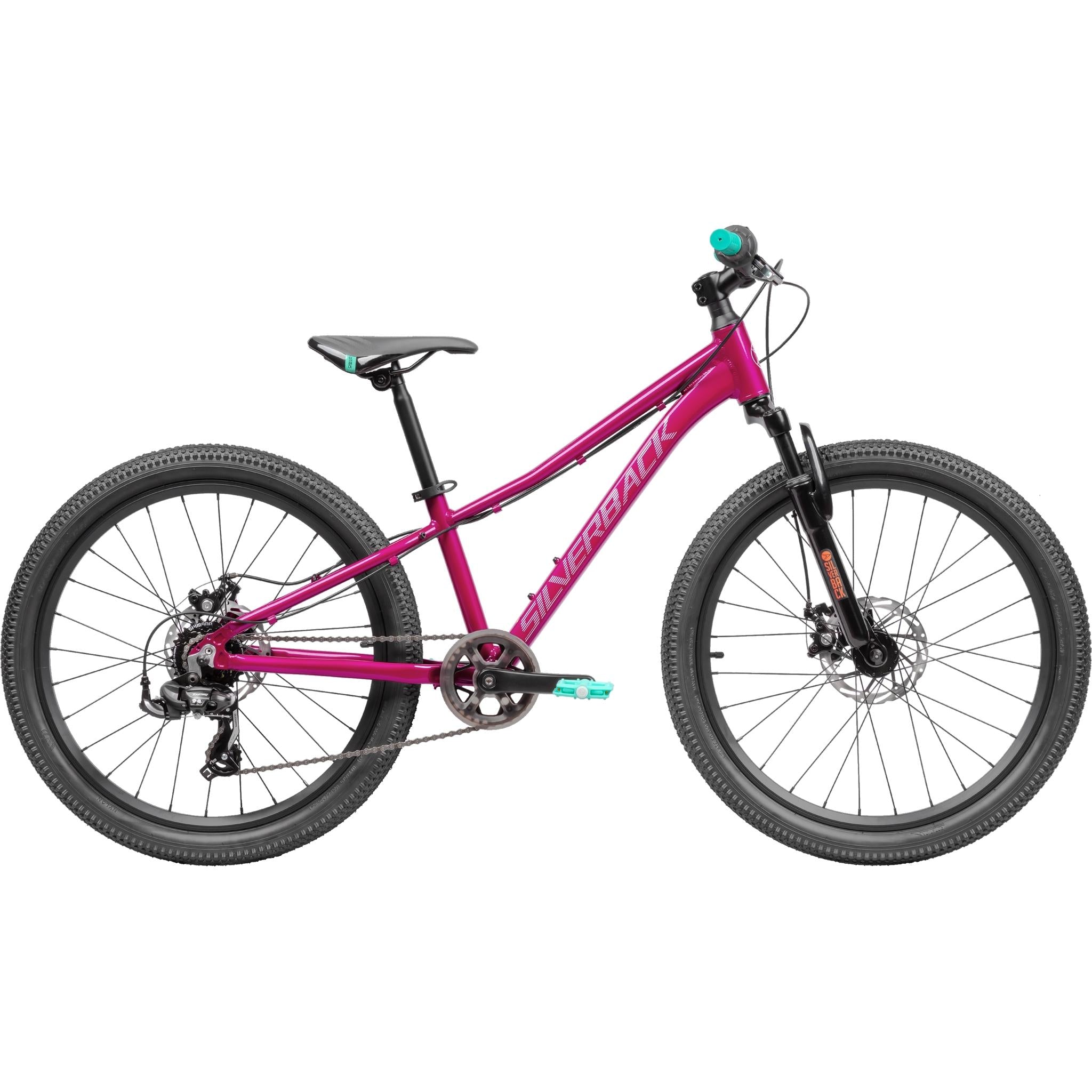 Silverback Spyke 24D - 24" Kids Bike Blossom Pink