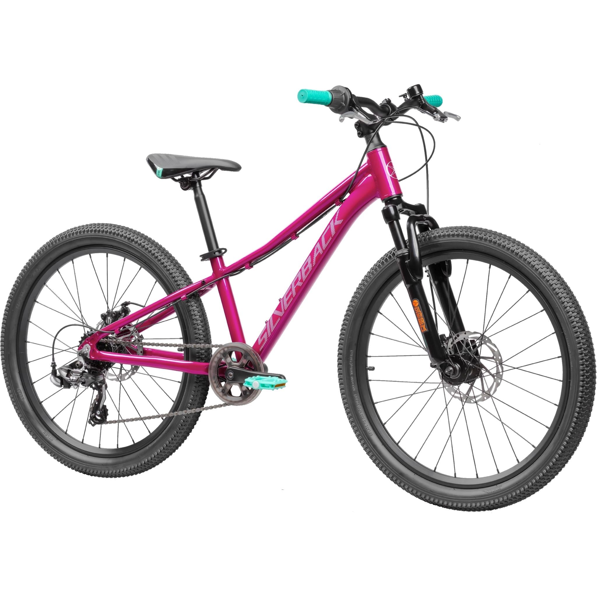 Silverback Spyke 24D - 24" Kids Bike Blossom Pink