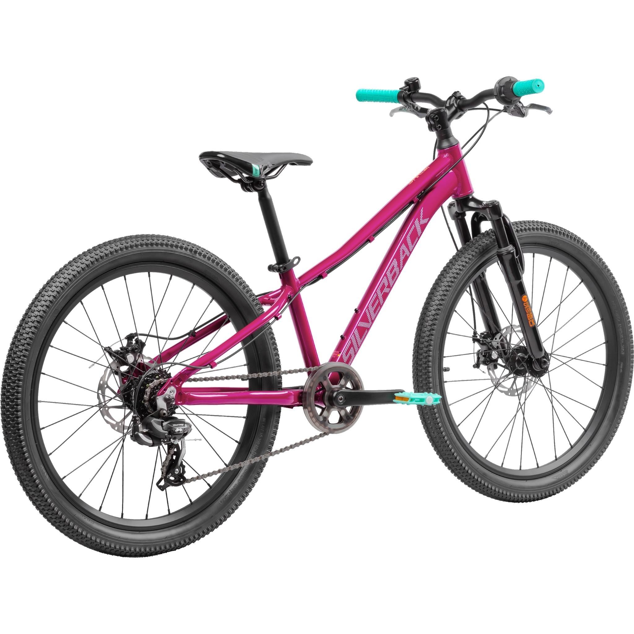 Silverback Spyke 24D - 24" Kids Bike Blossom Pink
