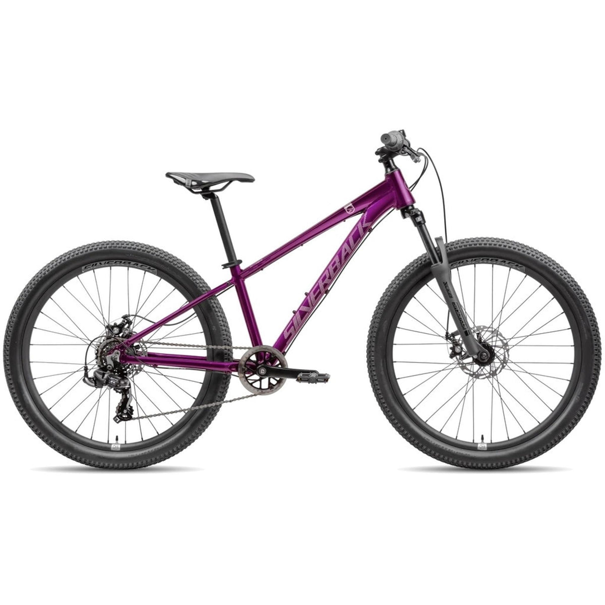Silverback Spyke 26" Kids Mountain Bike Plum
