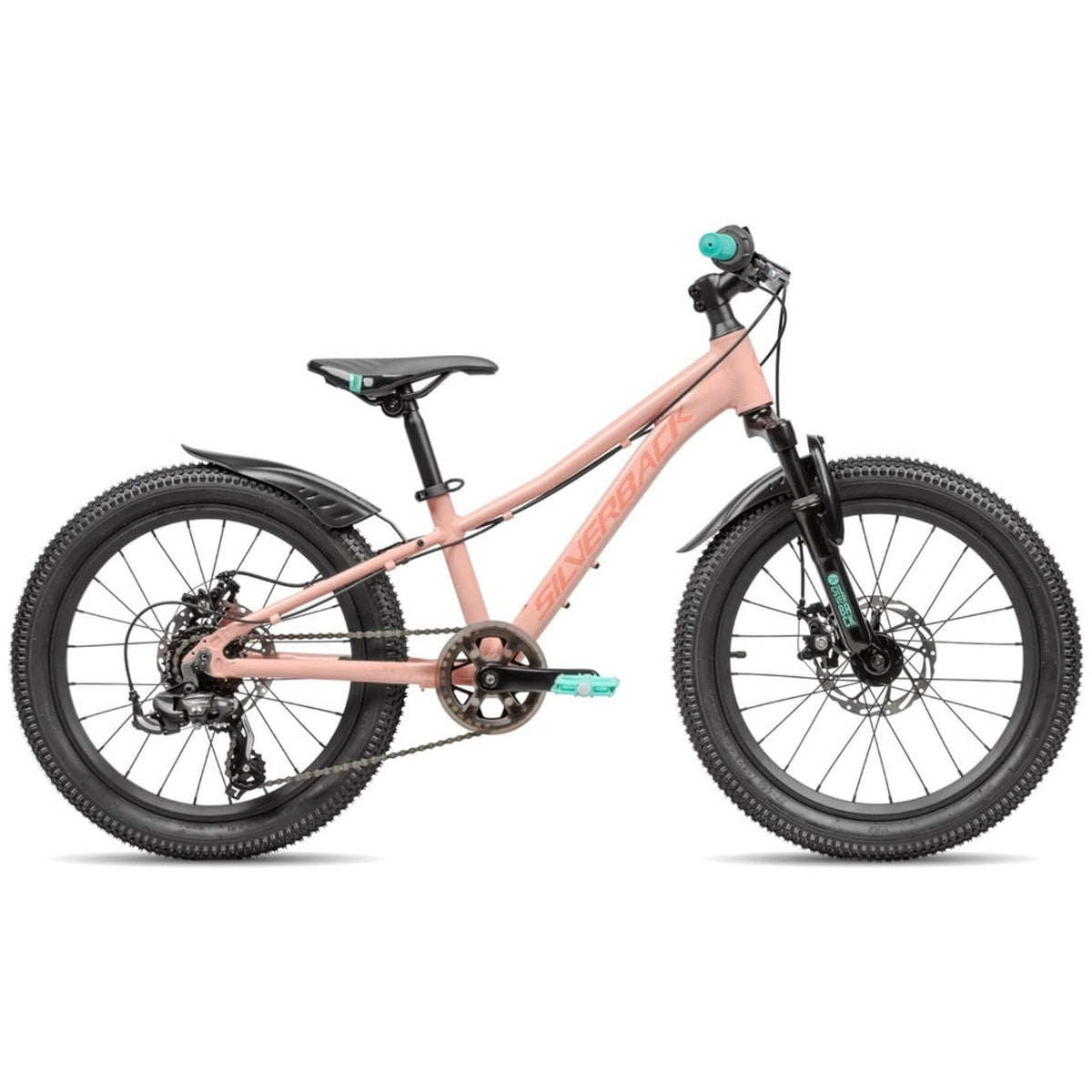 Silverback Spyke Disc 20D - 20" Kids Bike Apricot Blossom