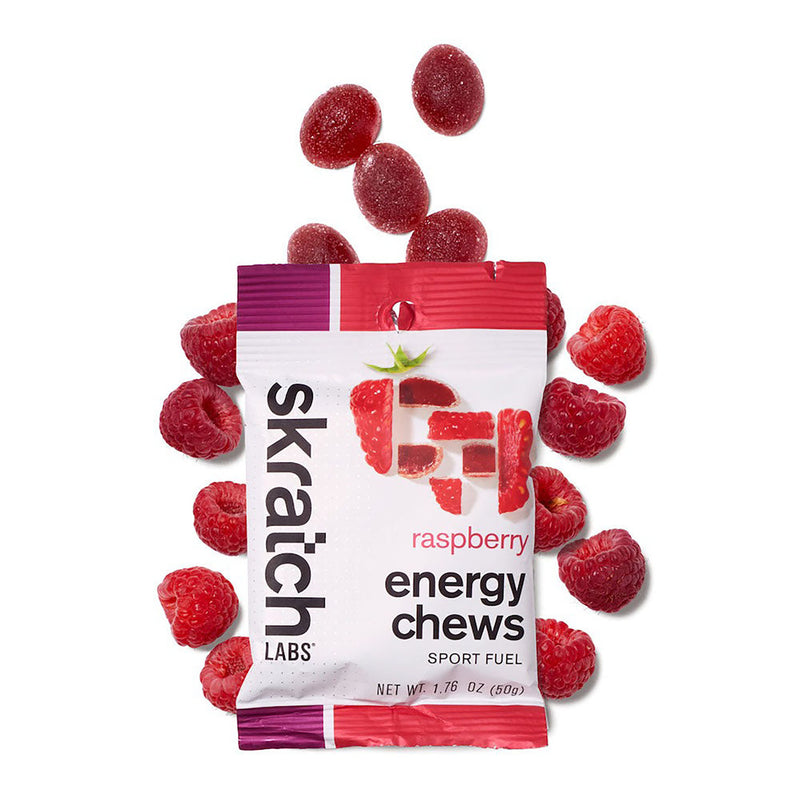 Skratch Labs Energy Chews Raspberry 50g