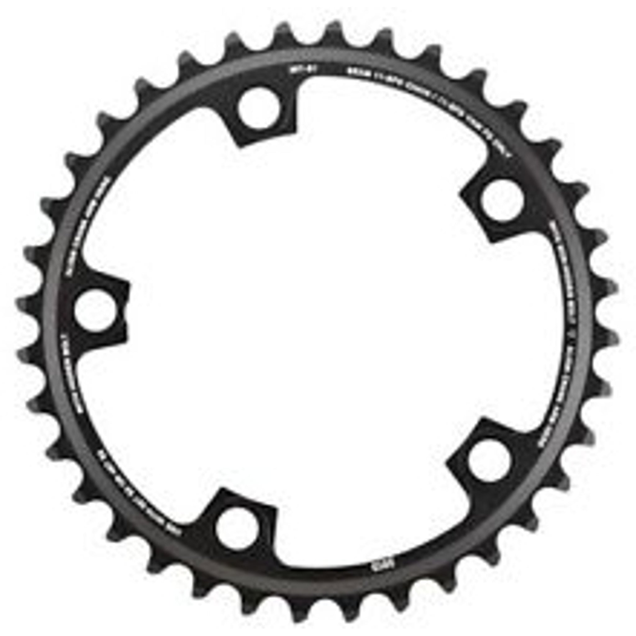 Sram Chain Ring Road 36 Tooth 11 Speed Yaw S1 110 Bcd Alloy Black