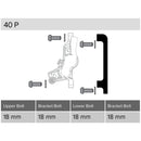 Sram Post Bracket 40P (Front 200mm / Rear 180mm)