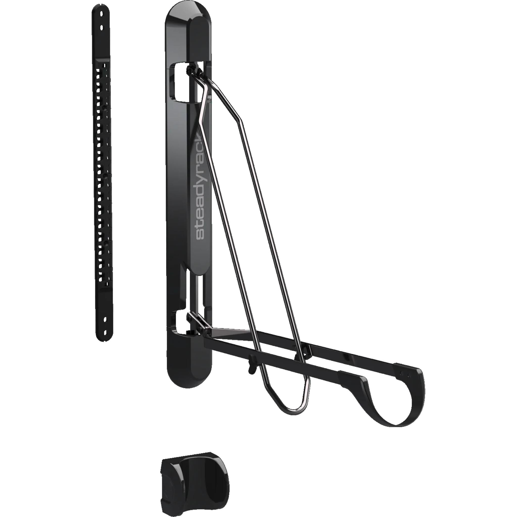 Steadyrack Proflex Narrow Wall Mount Bike Rack (Suits tyres up to 2.1 ...