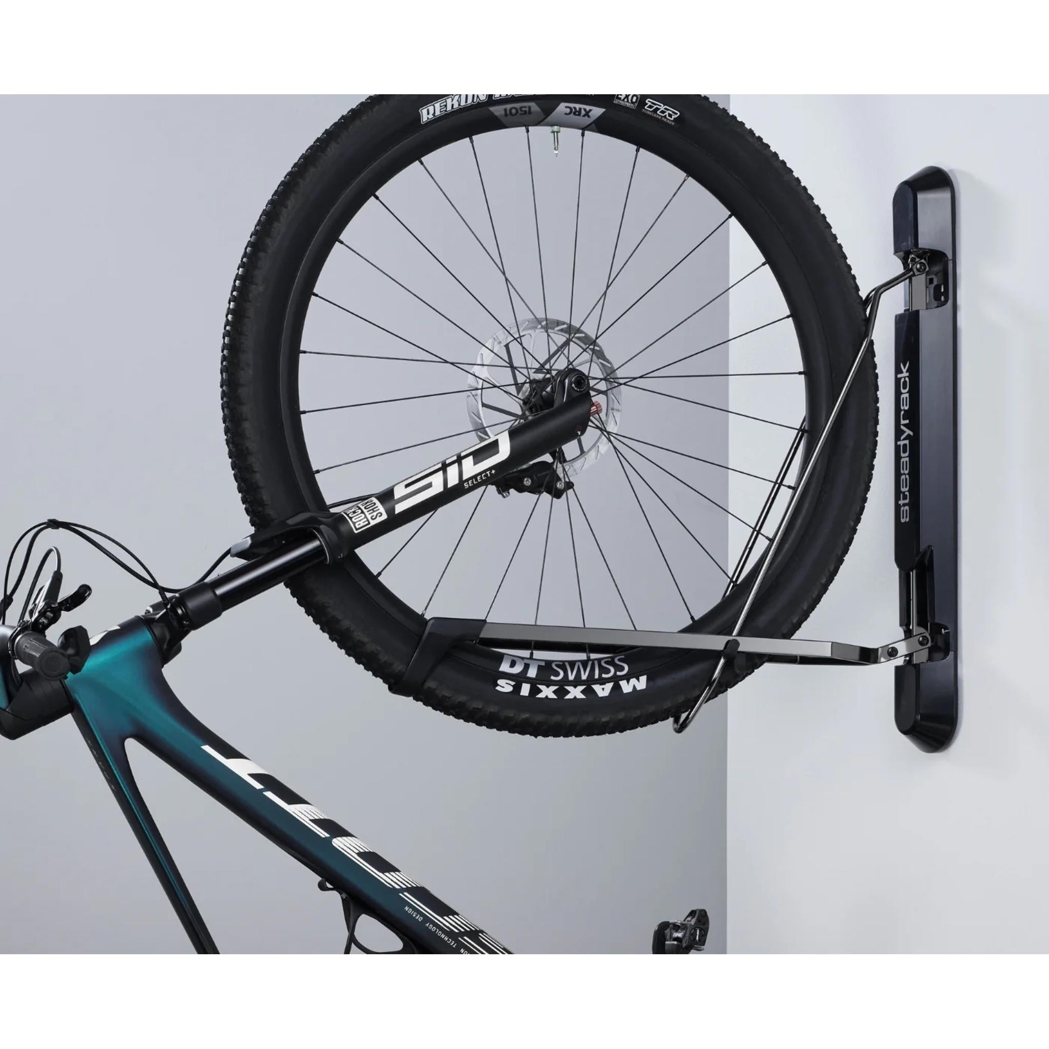 Steadyrack Proflex Wide Wall Mount Bike Rack (Suits tyres 2.1-2.8" wide)