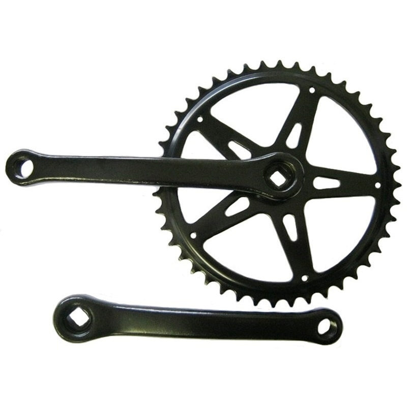 Steel Chainwheel Set 44T x 170mm Black