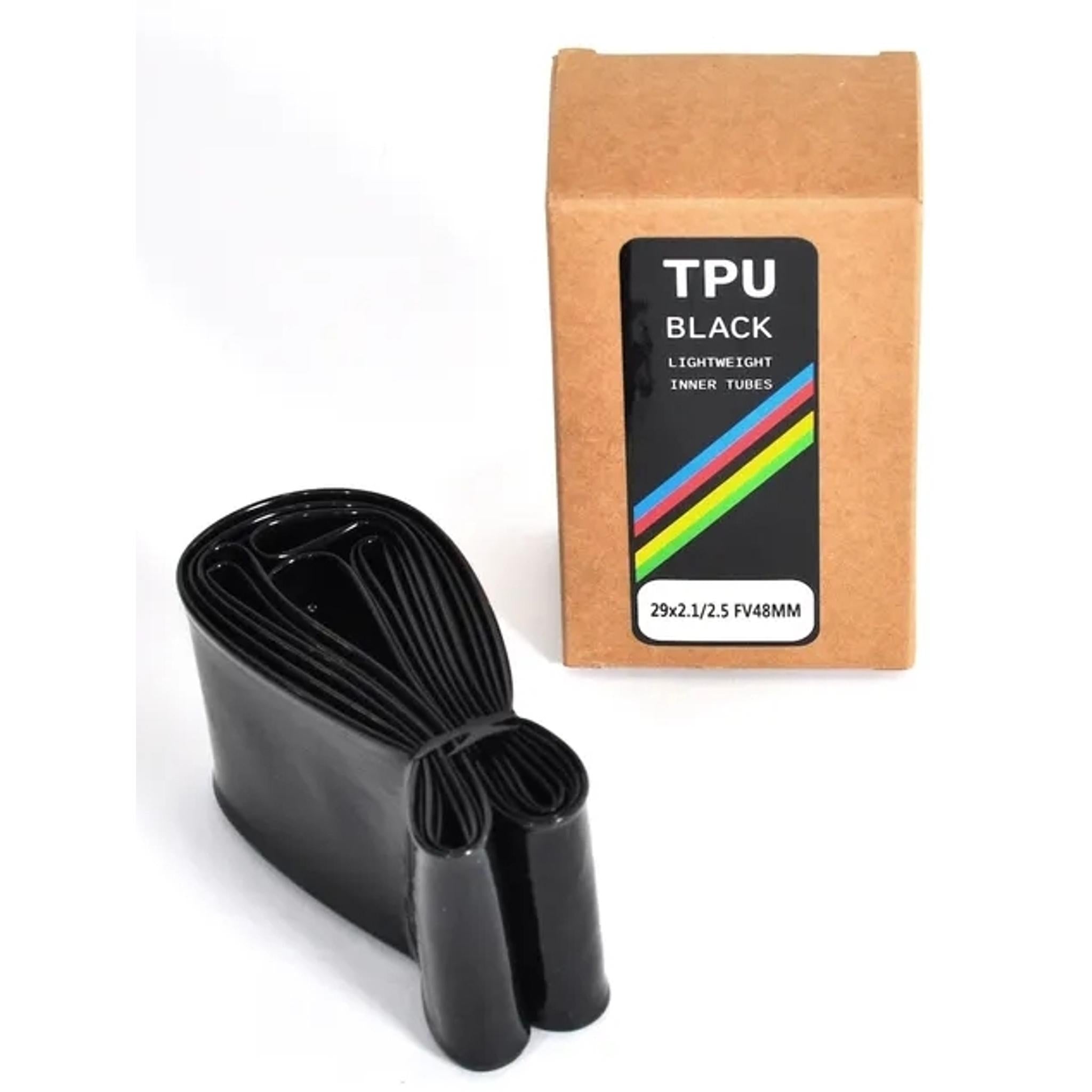 TPU Black Presta Valve Tube 29 x 2.10-2.50" 48mm Black