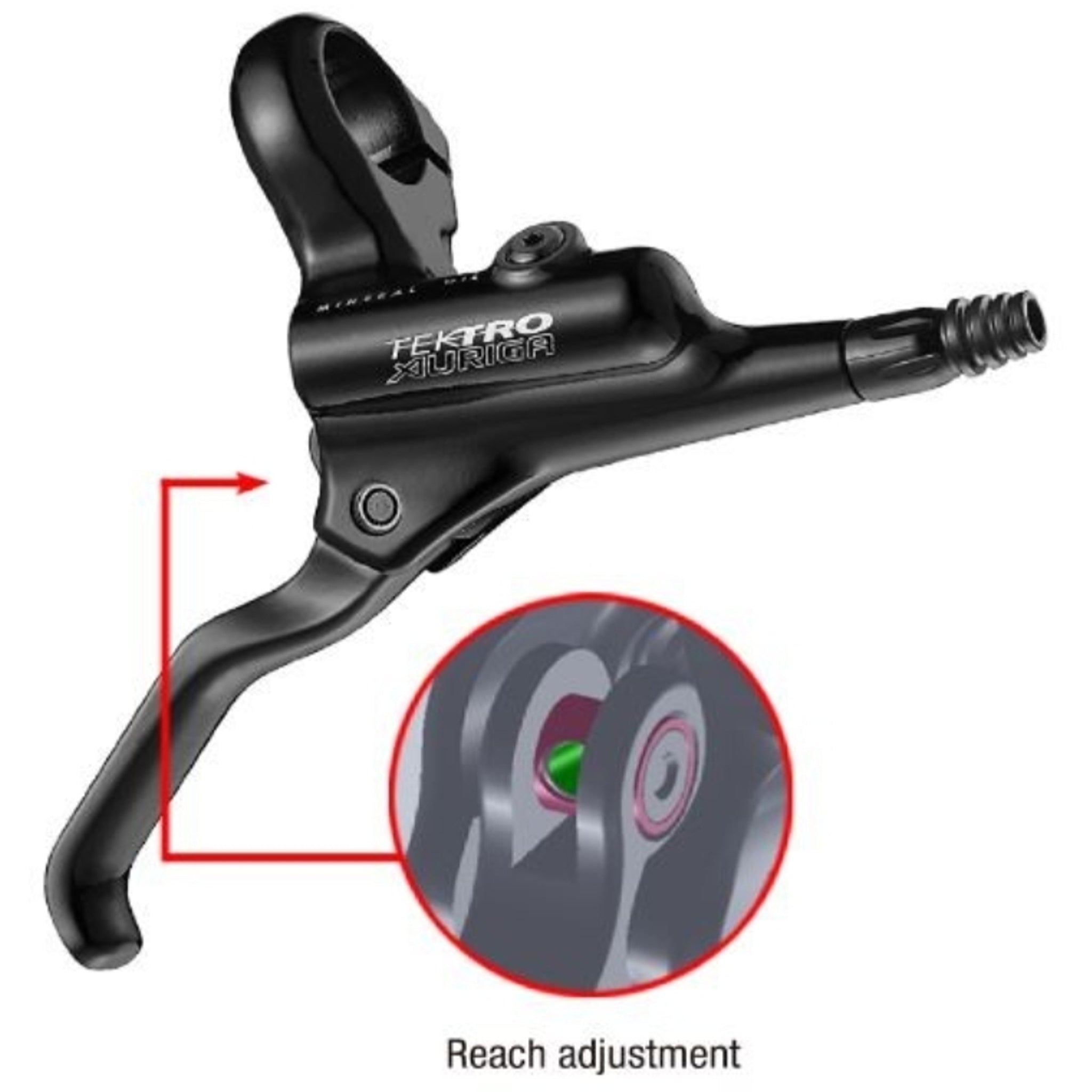 Tektro Auriga Left Hand Lever Black (Hd-M290) OEM –