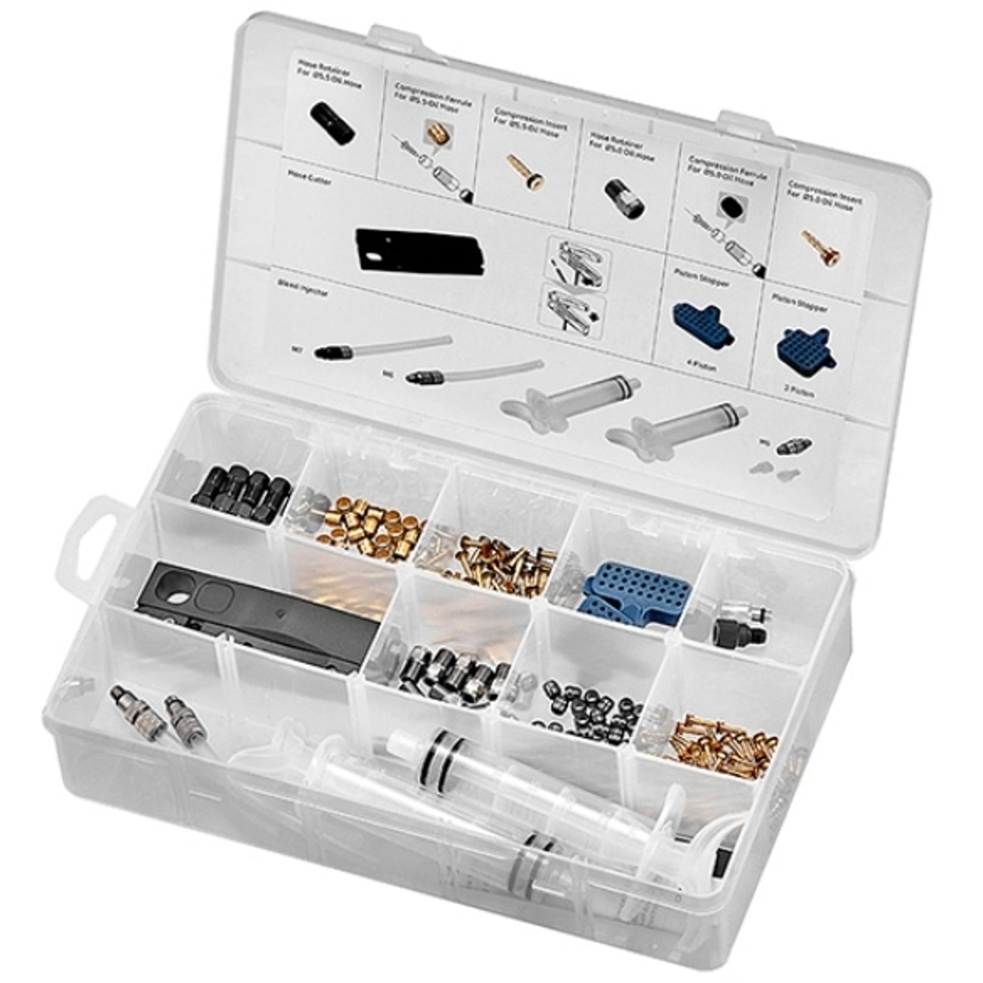 Tektro Disc Bleed Set Advanced (Includes Hose Fittings)
