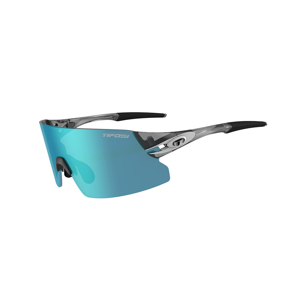 Tifosi Rail XC Cycling Glasses Crystal Smoke/Clarion Blue/AC Red/Clear Lens