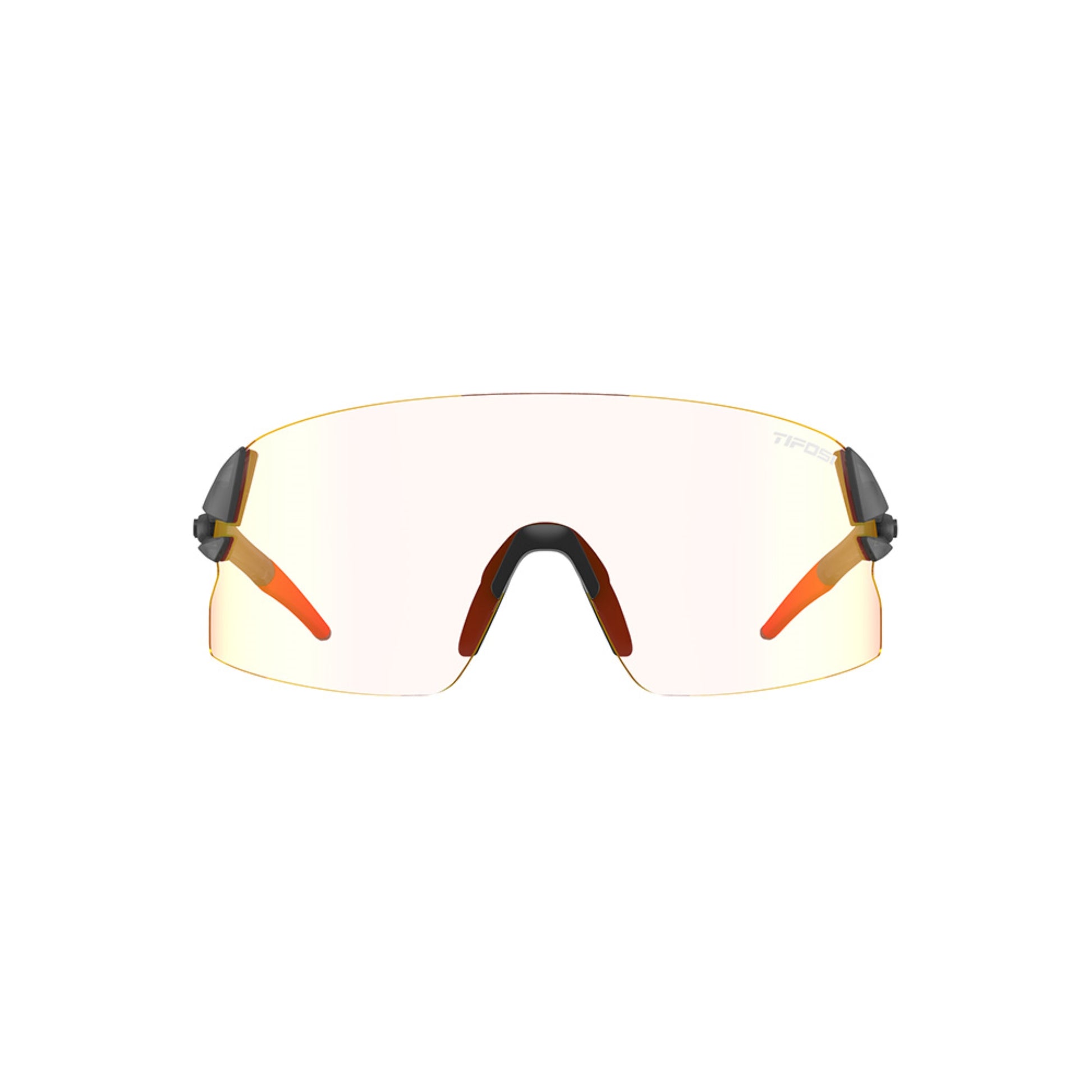Tifosi Rail XC Cycling Glasses Satin Vapor/Clarion Red Fototec Lens