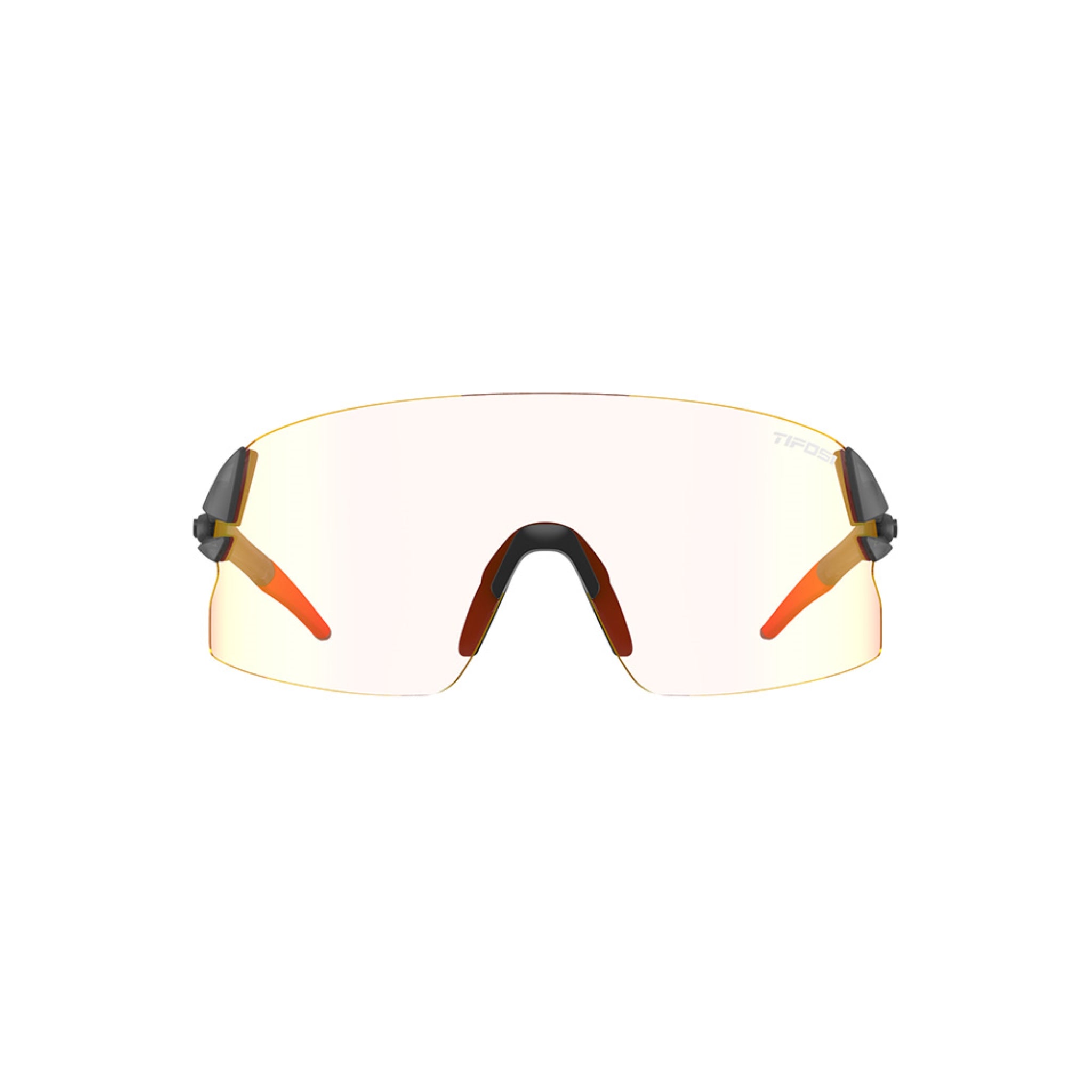 Tifosi Rail XC Cycling Glasses Satin Vapor/Clarion Red Fototec Lens