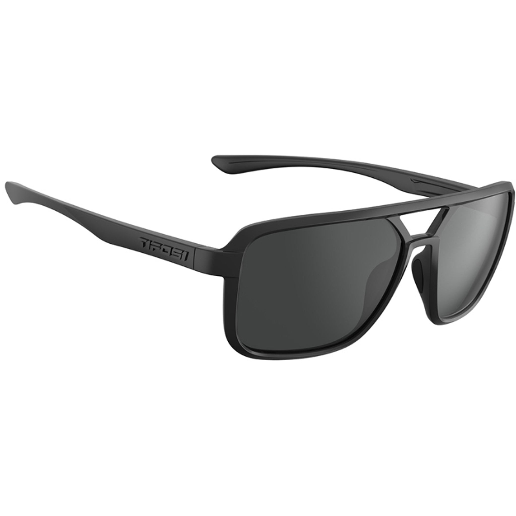 Tifosi Salto Sunglasses Blackout With Smoke Lens