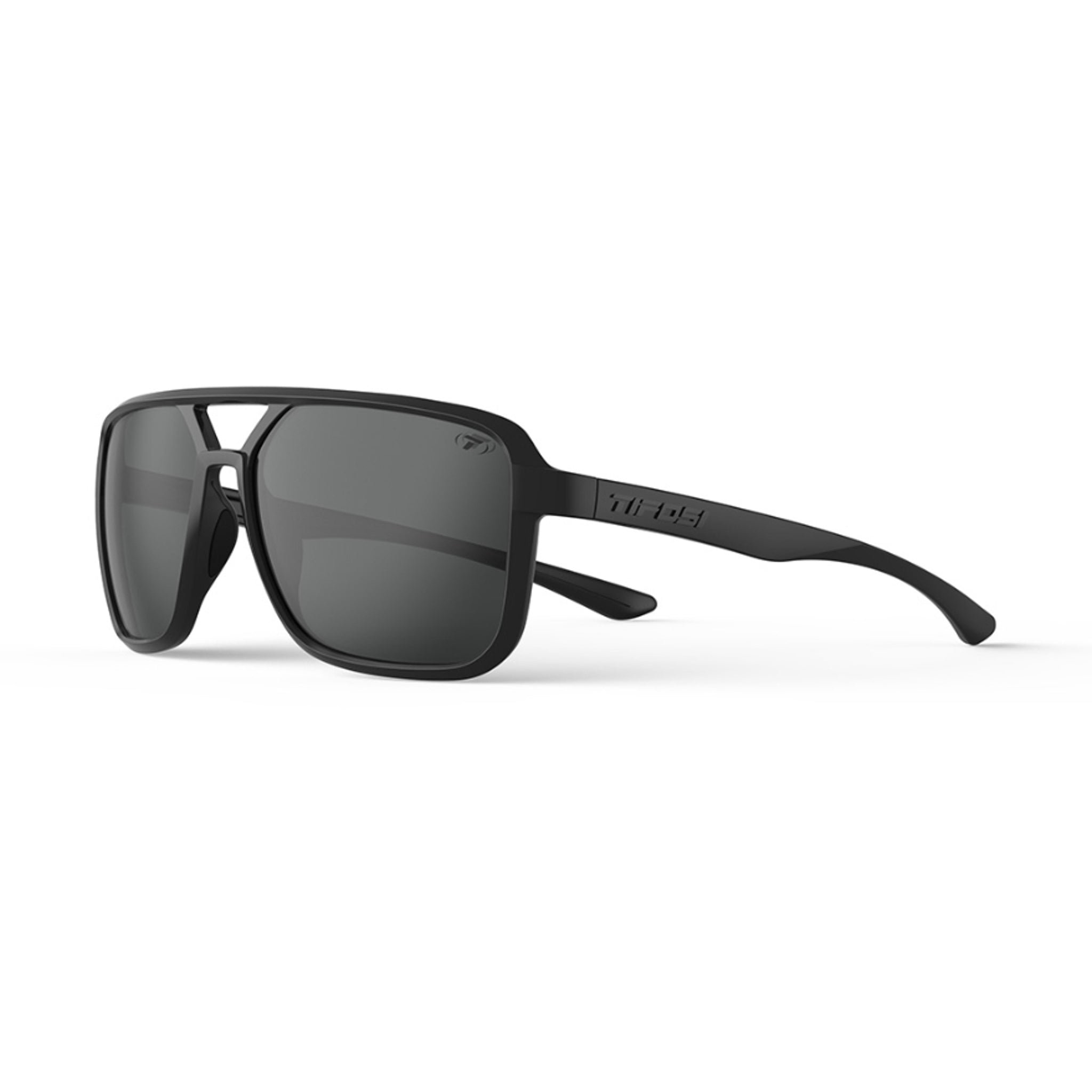 Tifosi Salto Sunglasses Blackout With Smoke Lens