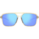 Tifosi Salto Sunglasses Golden Ray With Sky Blue Mirror Lens
