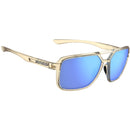 Tifosi Salto Sunglasses Golden Ray With Sky Blue Mirror Lens