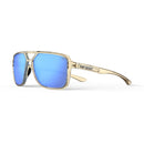 Tifosi Salto Sunglasses Golden Ray With Sky Blue Mirror Lens