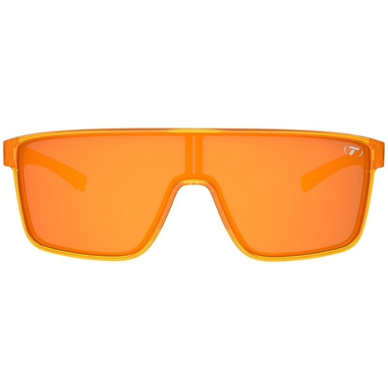 Tifosi Sanctum Sunglasses Amber Blaze With Atomic Orange Mirror Lens