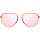 Tifosi Selca Sunglasses Crystal Brown With Pink Mirror Lens