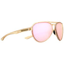 Tifosi Selca Sunglasses Crystal Brown With Pink Mirror Lens