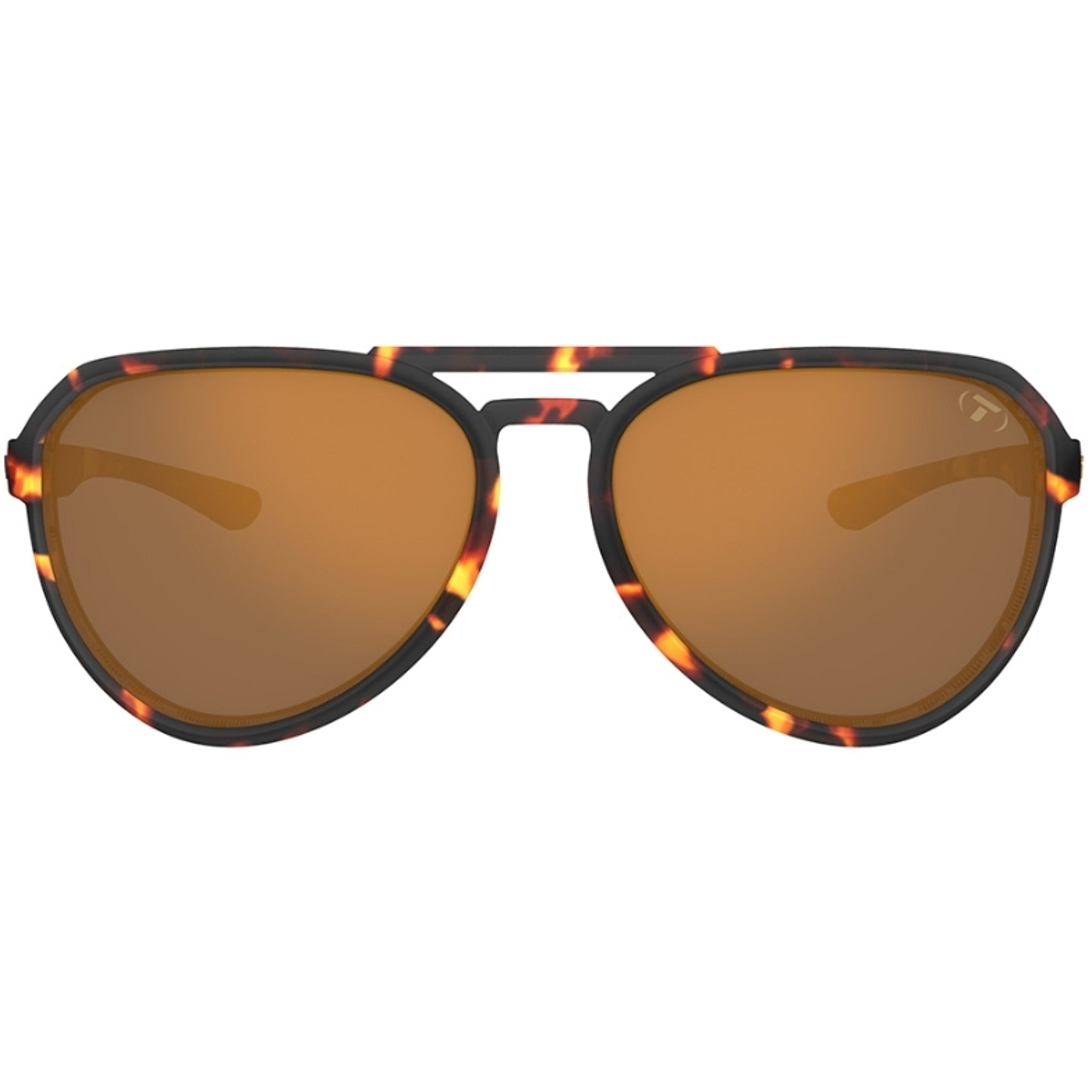 Tifosi Selca Sunglasses Matte Tortoise With Brown Lens