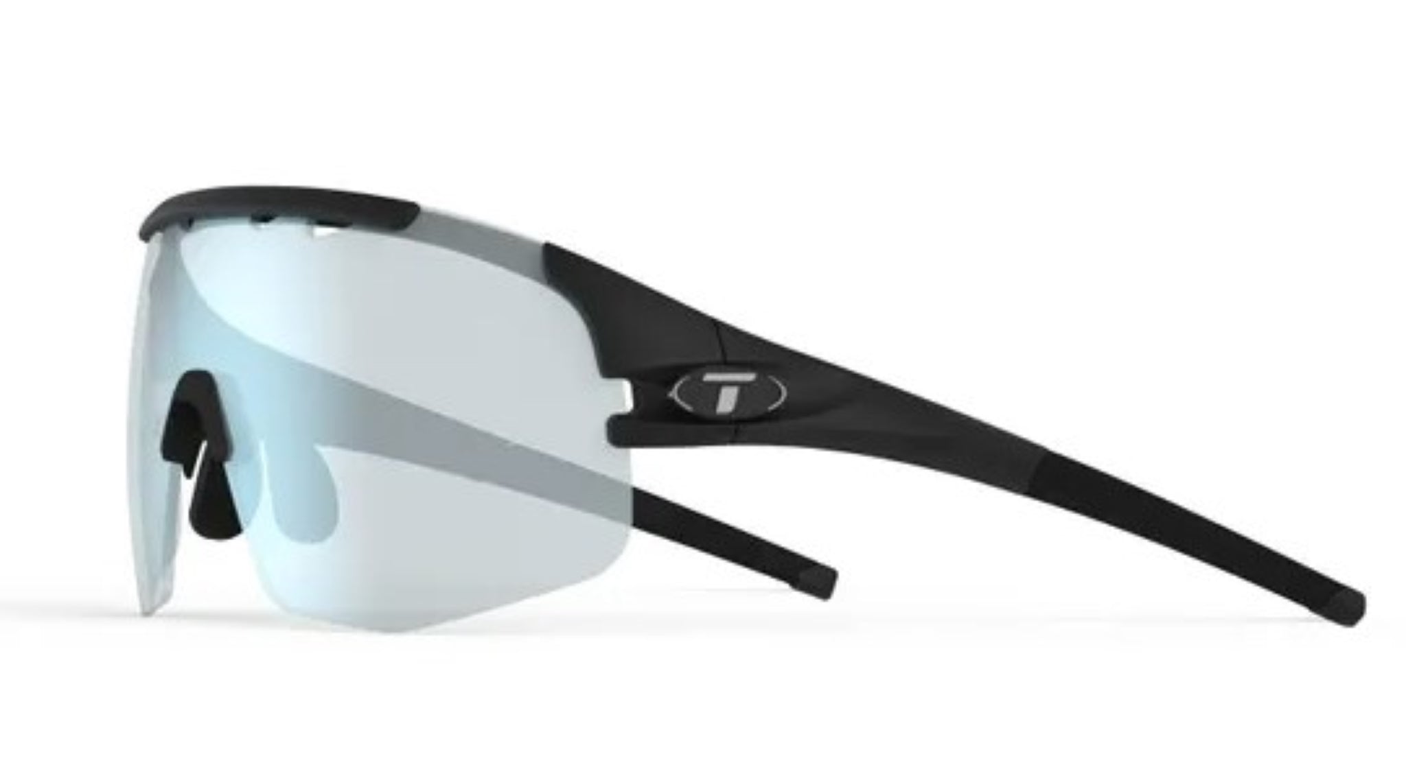 Tifosi Sledge Lite Cycling Glasses Matte Black/Clarion Blue