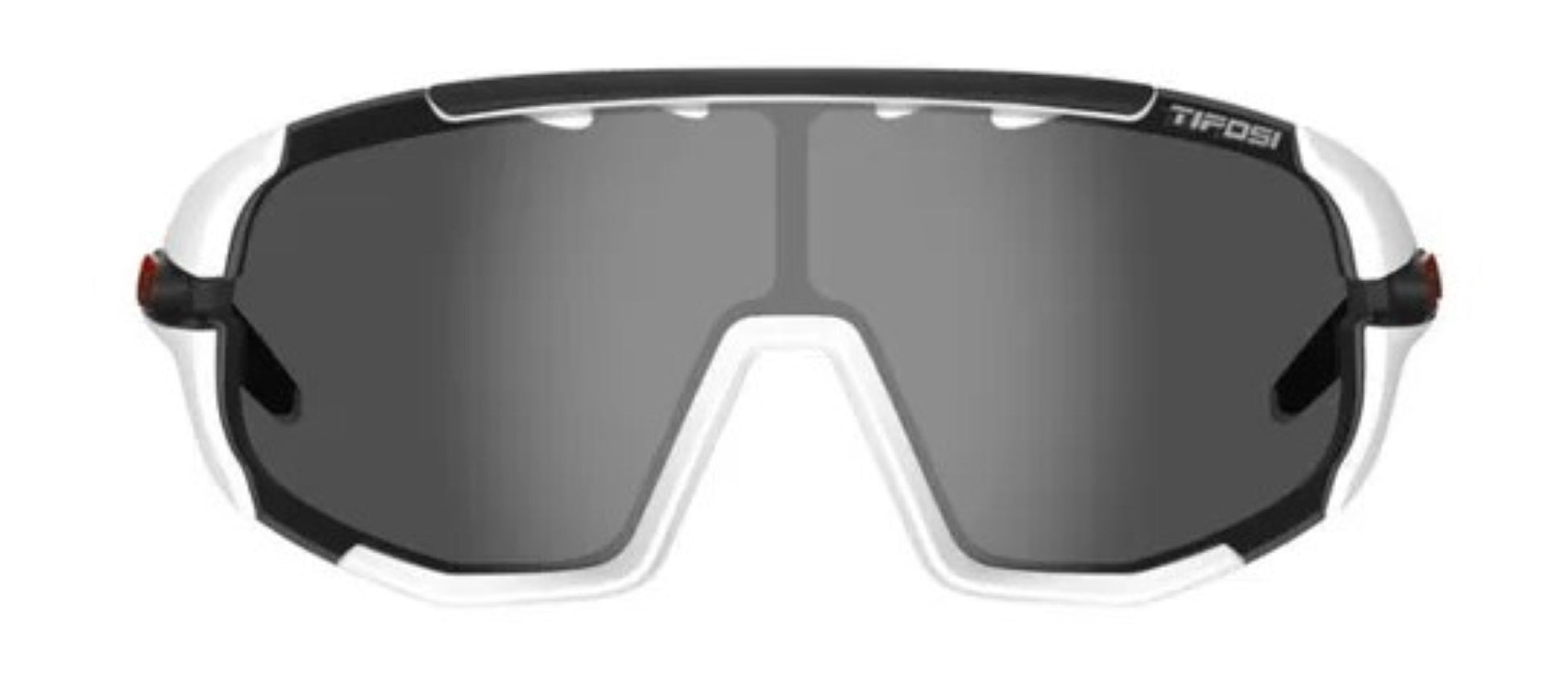 Tifosi Sledge Lite Matte White/Smoke/AC Red/Clear Lens