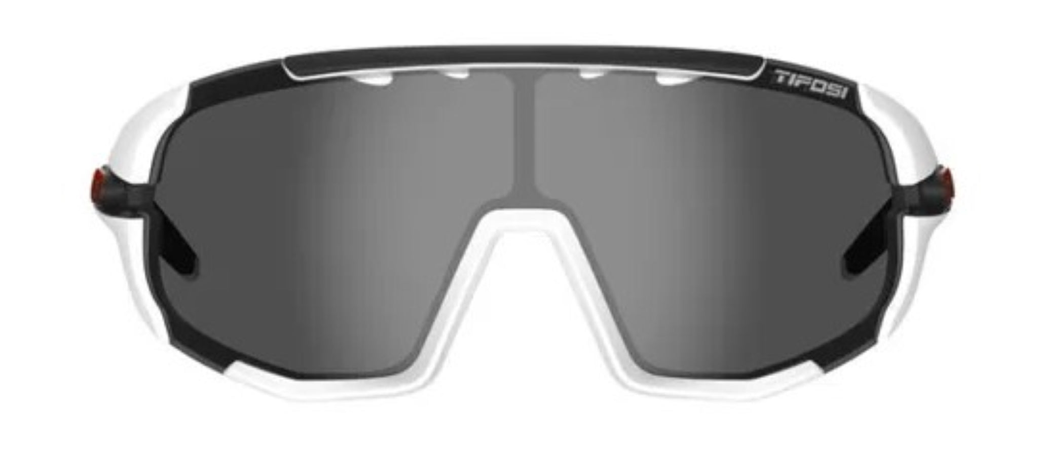 Tifosi Sledge Lite Matte White/Smoke/AC Red/Clear Lens