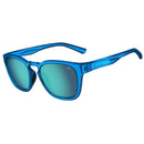 Tifosi Smirk Sunglasses Electric Blue With Sky Blue Mirror Lens