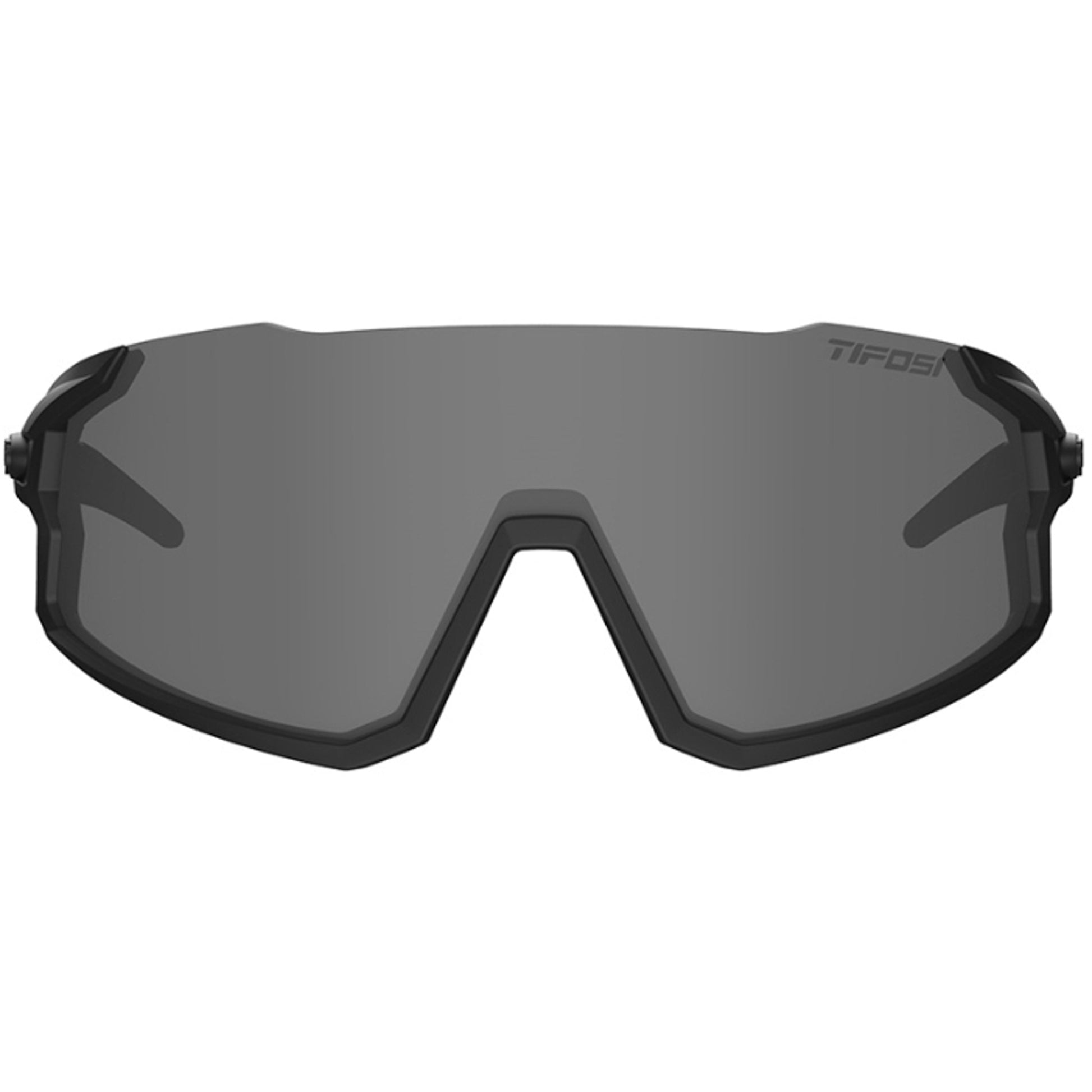 Tifosi Stash Sunglasses Blackout with Smoke, Red and Clear Lens