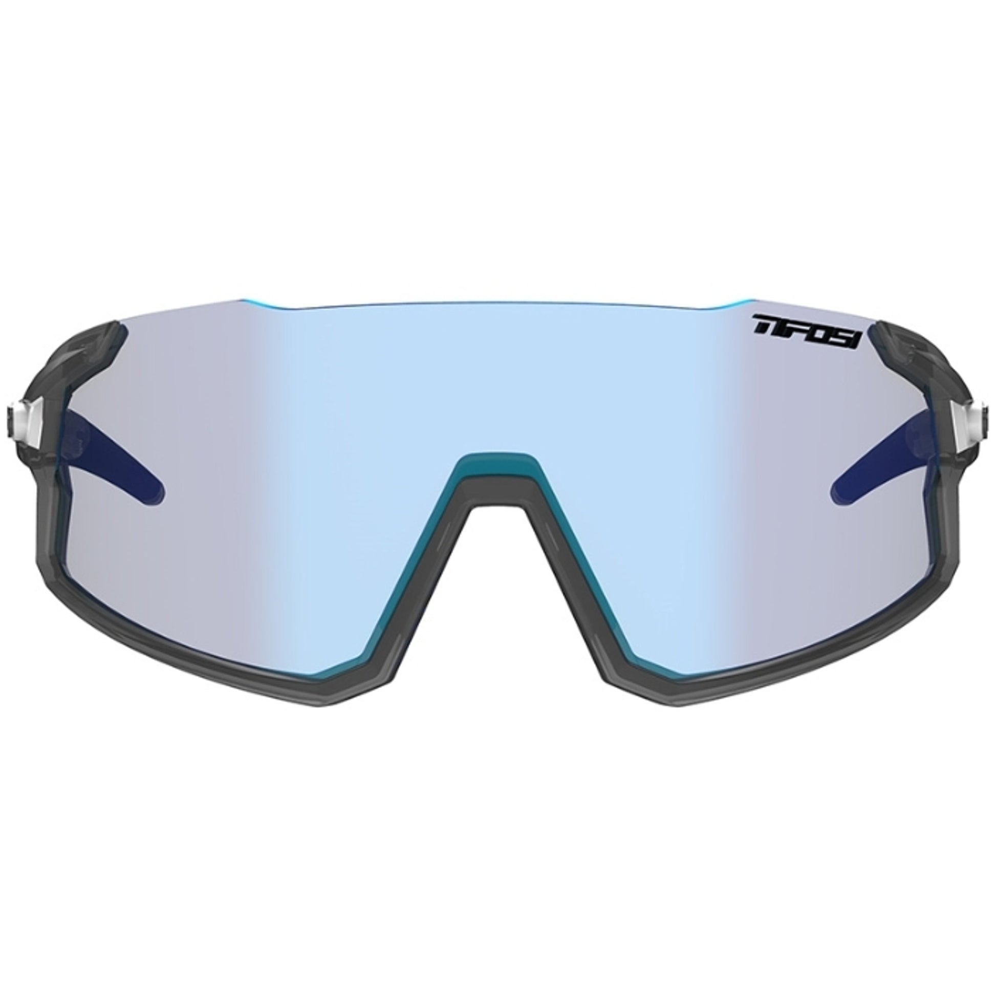 Tifosi Stash Sunglasses Matte Smoke With Clarion Blue Fototec Lens
