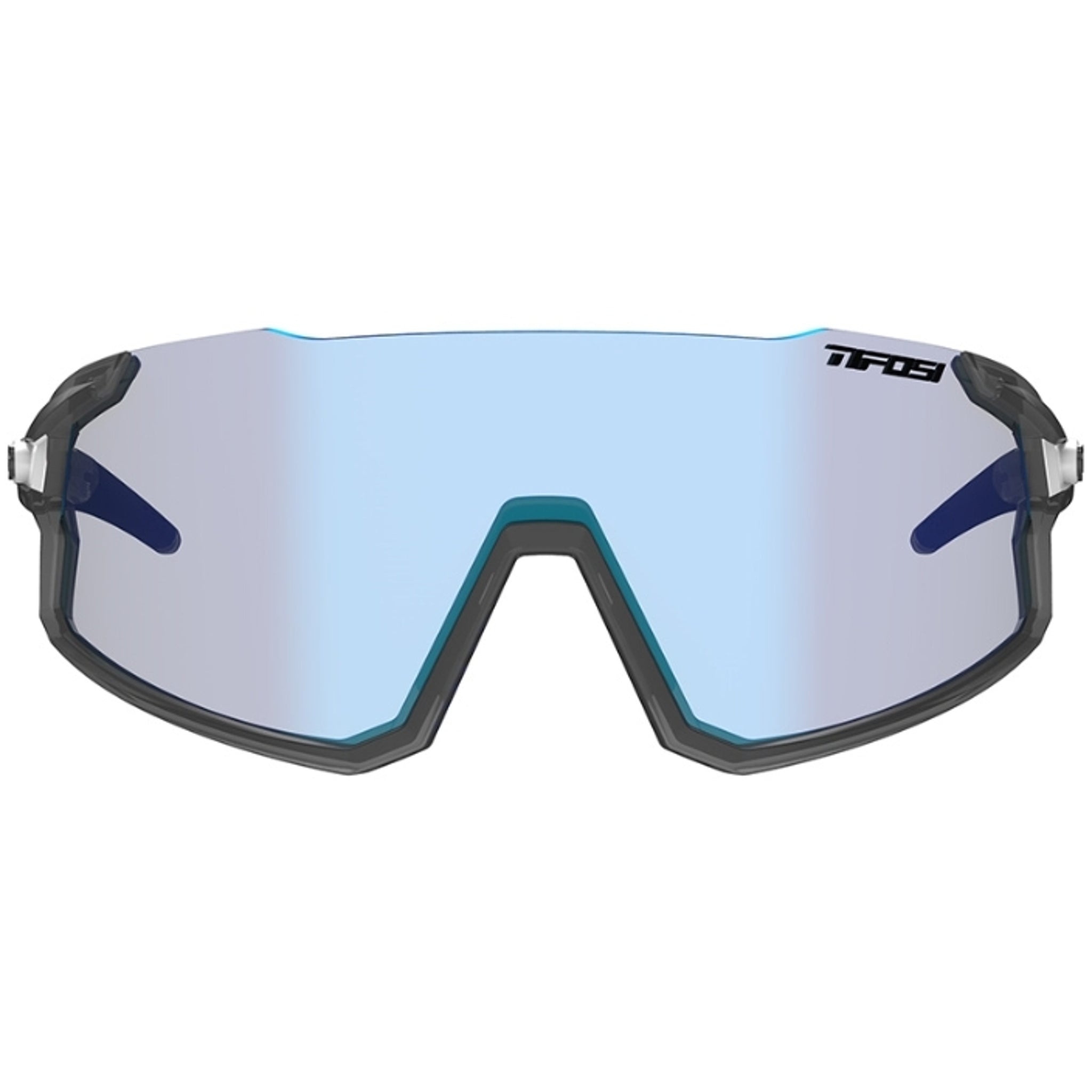 Tifosi Stash Sunglasses Matte Smoke With Clarion Blue Fototec Lens