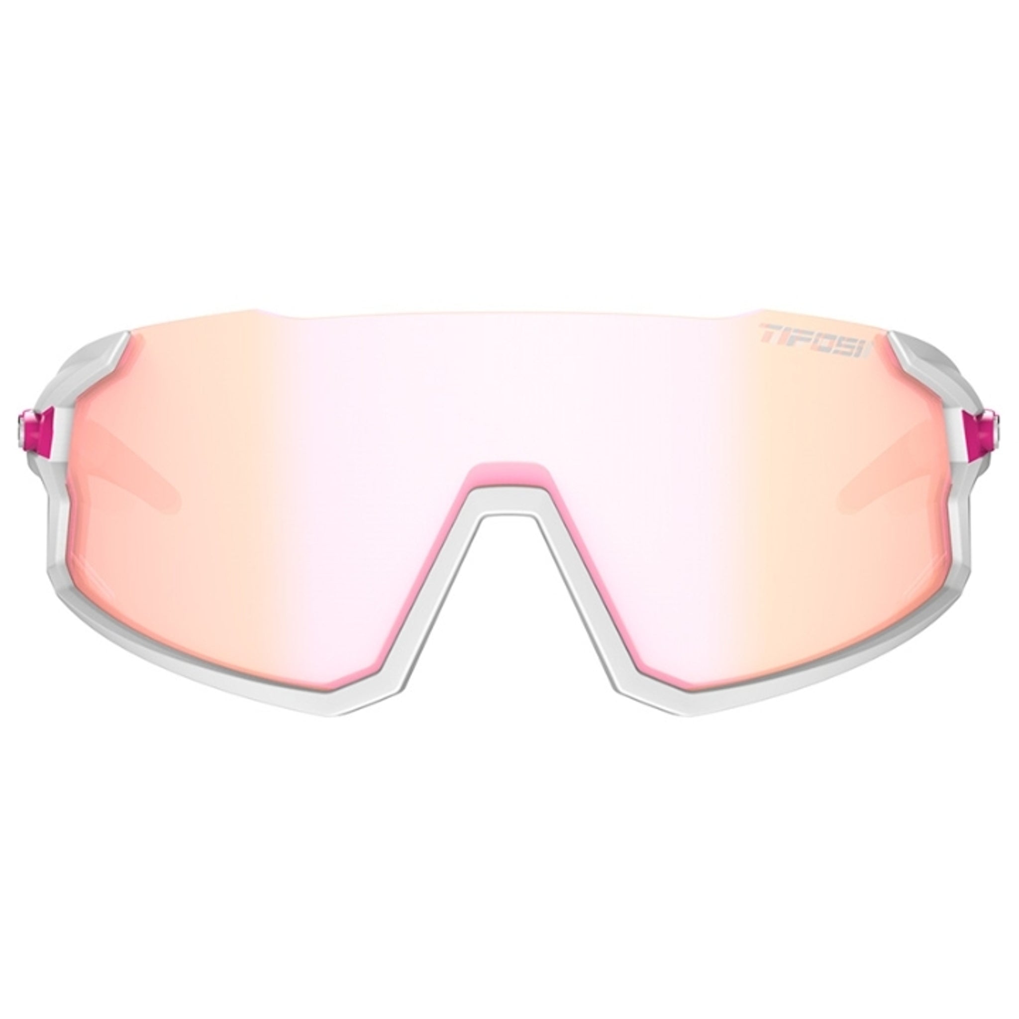 Tifosi Stash Sunglasses Race Pink With Clarion Pink, Red And Clear Lens