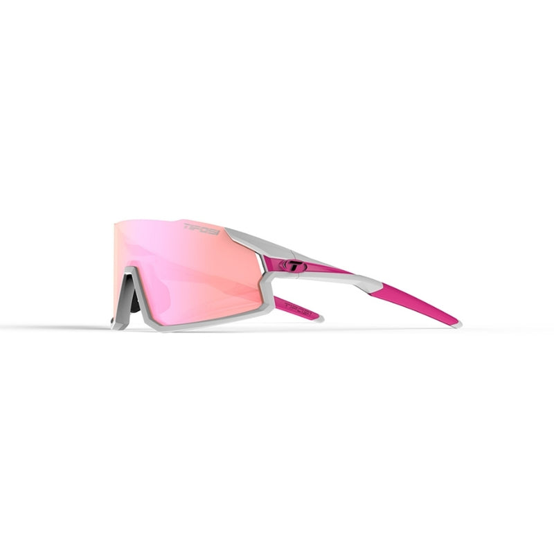 Tifosi Stash Sunglasses Race Pink With Clarion Pink, Red And Clear Lens