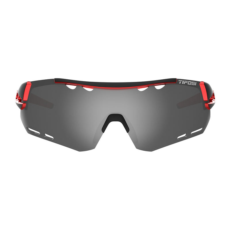 Tifosi Alliant Sport Sunglasses Black & Red/Smoke