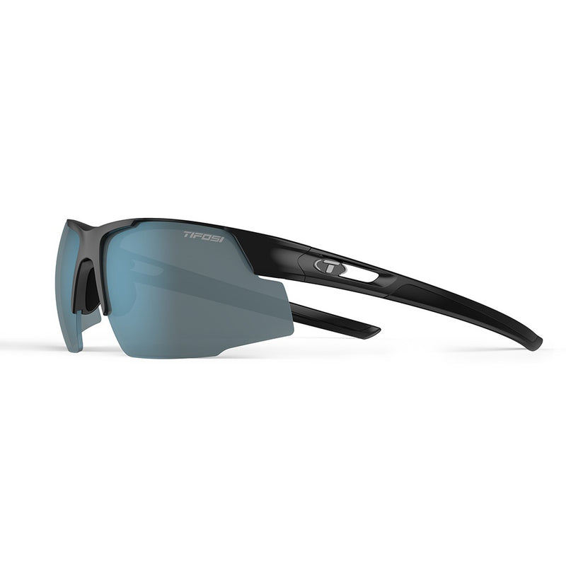 Tifosi Centus Sports Sunglasses Gloss Black/Smoke Bright Blue