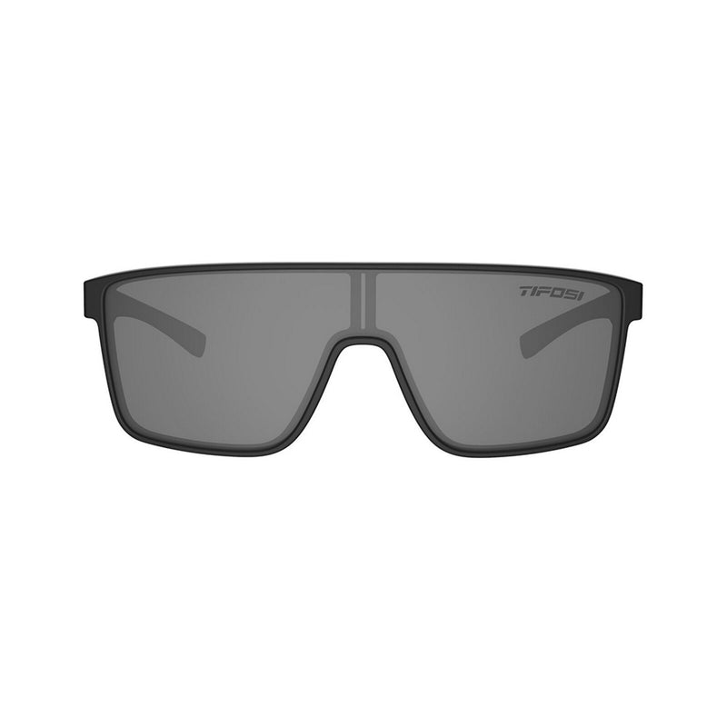 Tifosi Sanctum Sunglasses BlackOut with Smoke no Mirror Lens