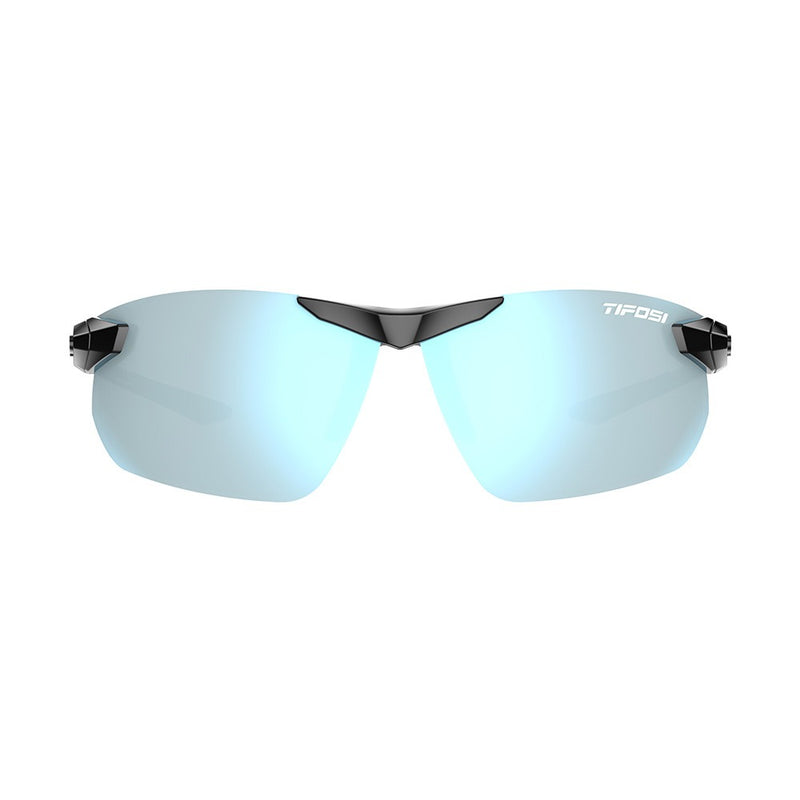 Tifosi Seek FC 2.0 Frameless Sunglasses Gloss Black/Smoke Bright Blue
