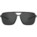 Tifosi Salto Sunglasses Blackout With Smoke Lens