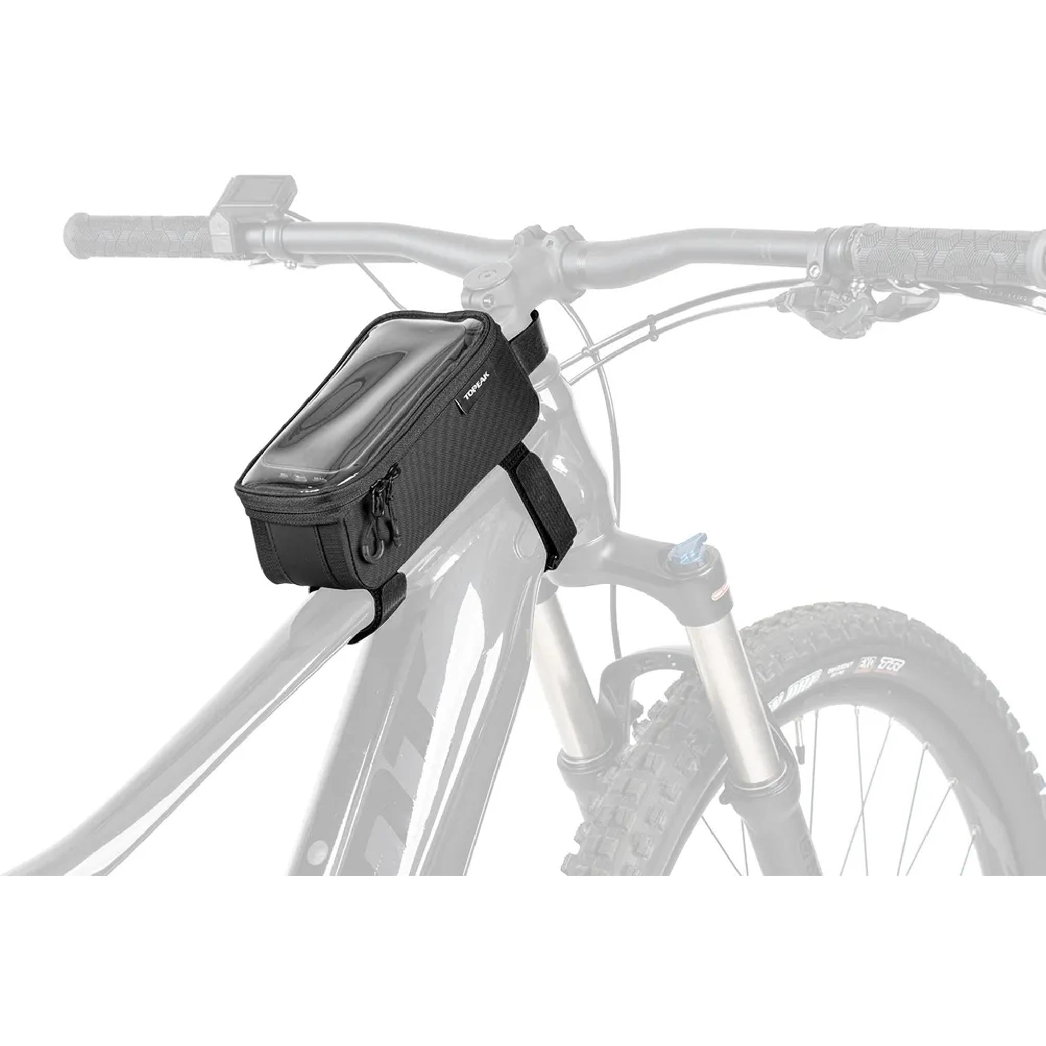 Topeak Bento Pack Top Tube Bag 0.85L (Fits 6.7" Phones) Black