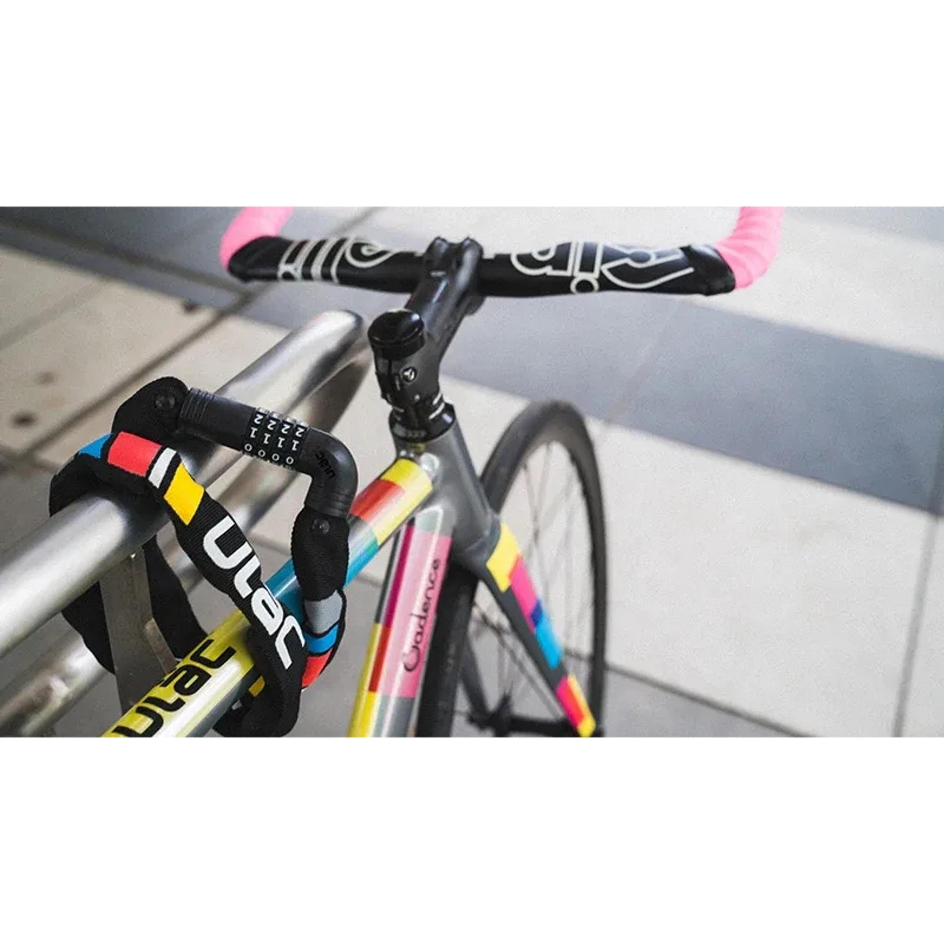 ULAC Kombat Combo Chain Lock Hardened Steel 7mm x 100cm Vibe