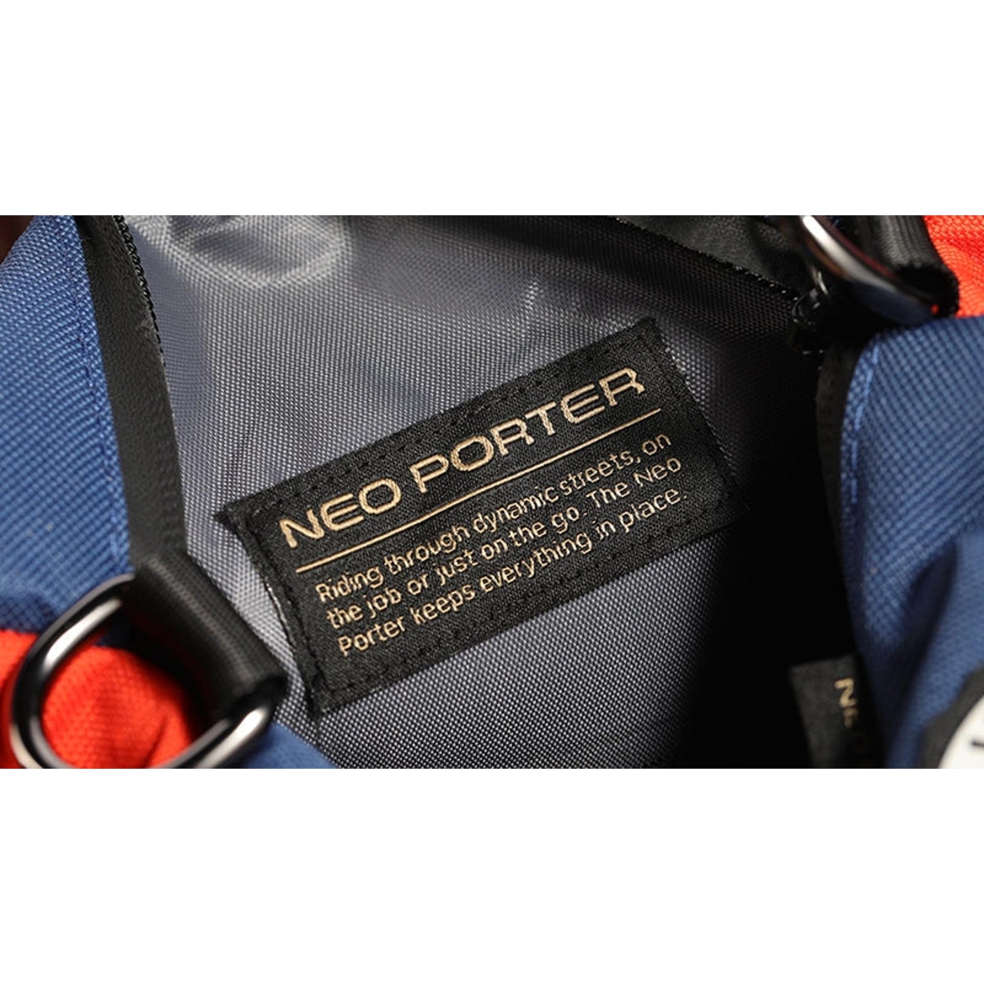 ULAC Neo Porter Coursier Handlebar Bag 2.7L with Carabiner Navy