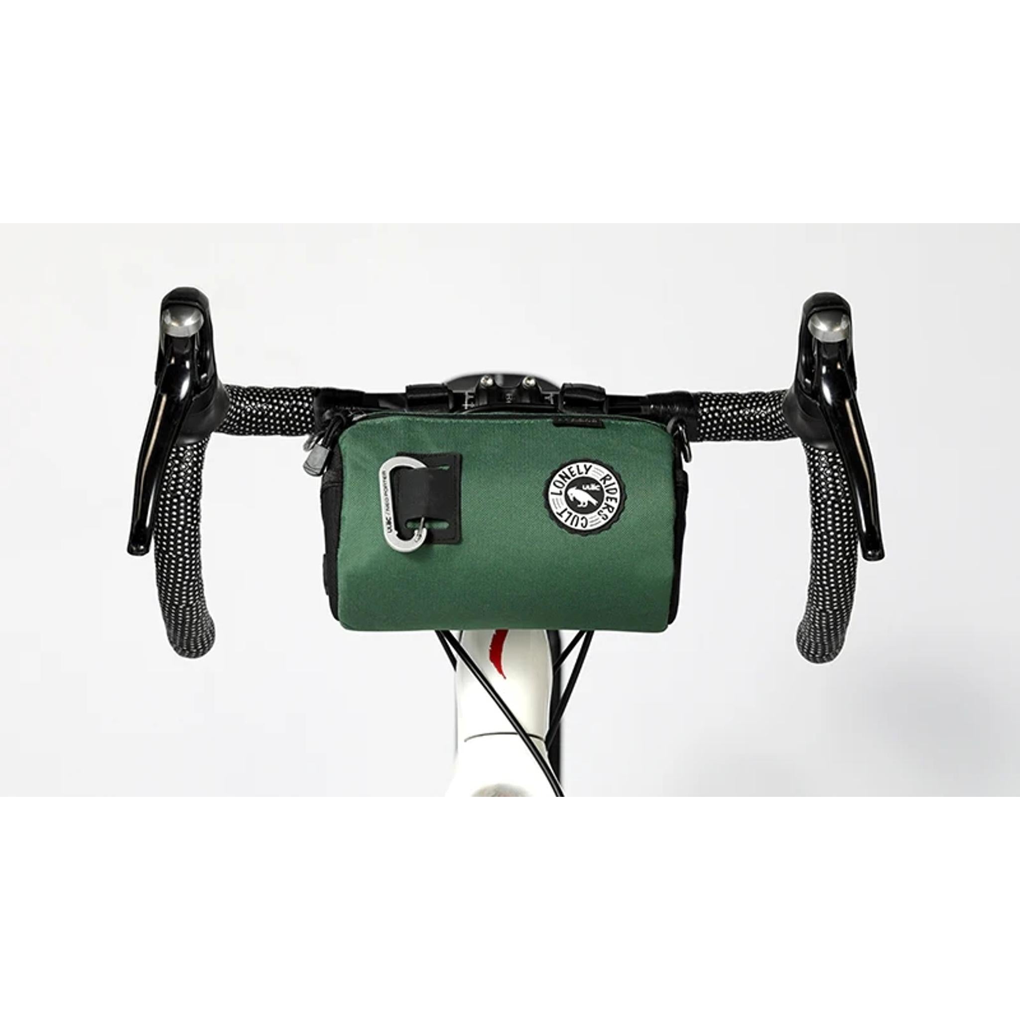 ULAC Neo Porter Coursier Handlebar Bag 2.7L with Carabiner Pine